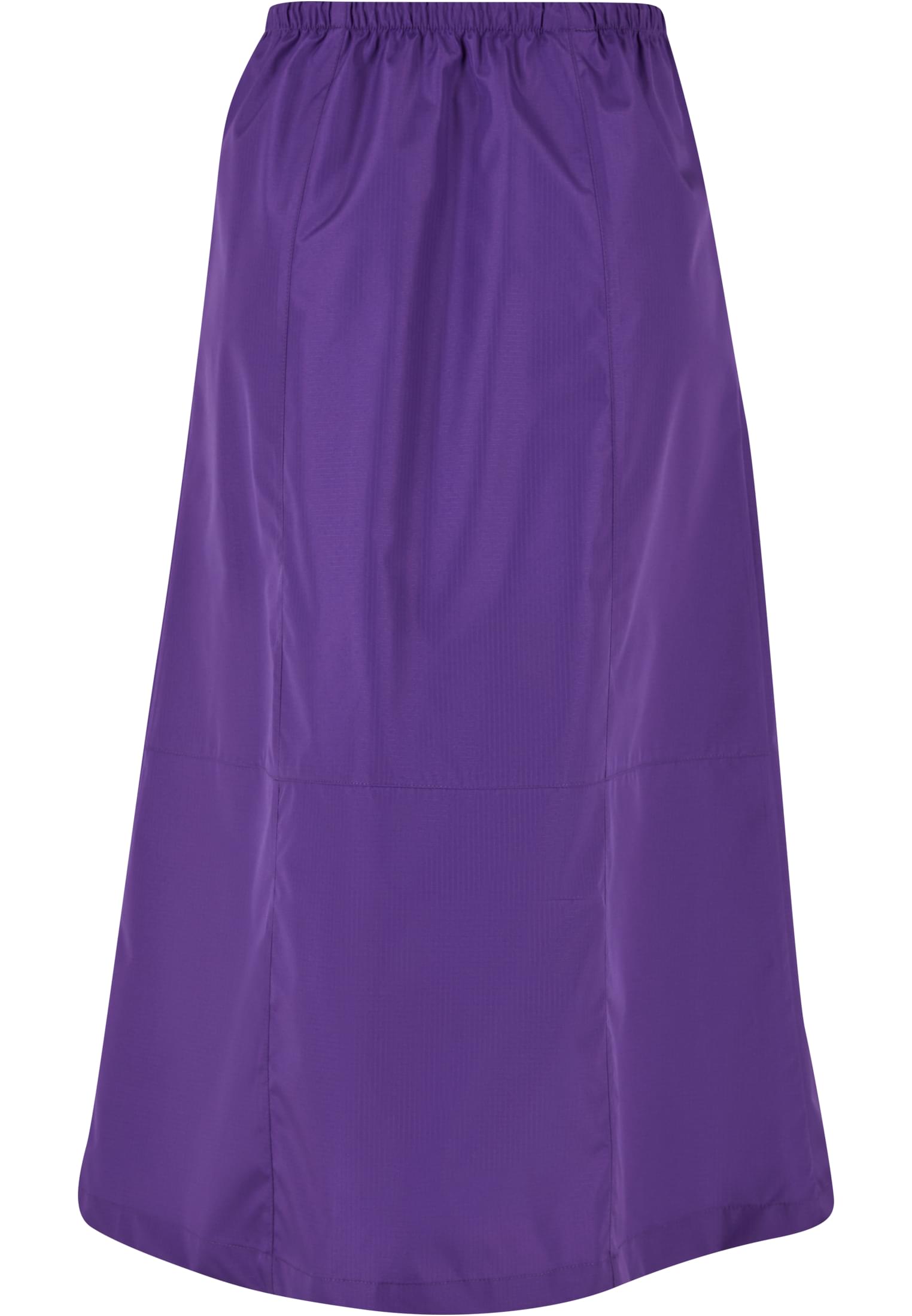 Ladies Ripstop Parachute Midi Skirt realviolet 3XL - variant image 7
