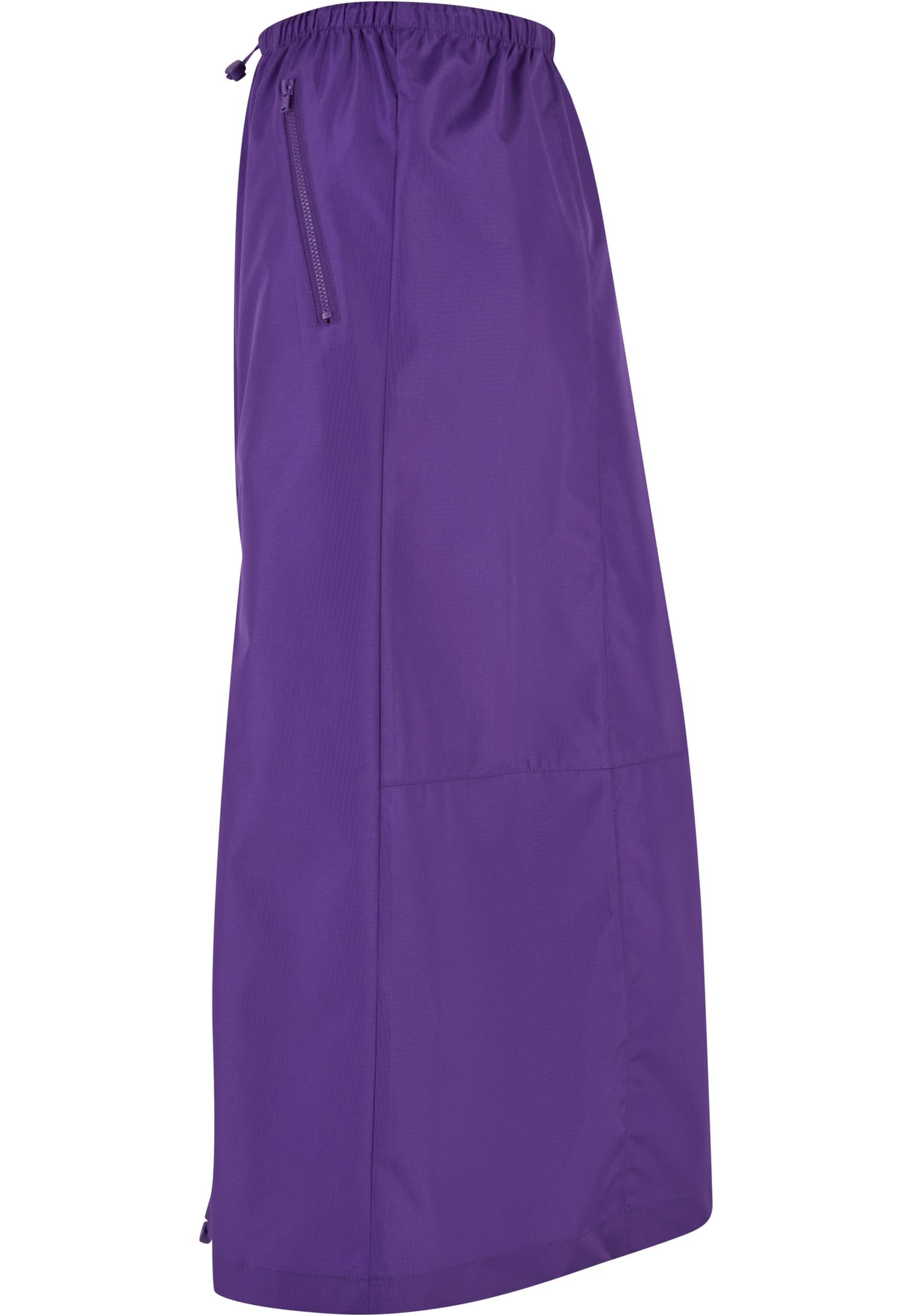 Ladies Ripstop Parachute Midi Skirt realviolet 3XL - variant image 6