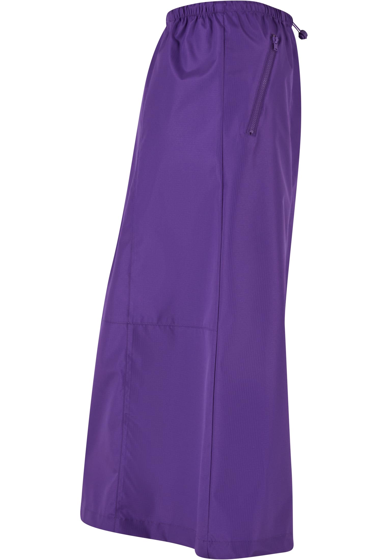 Ladies Ripstop Parachute Midi Skirt realviolet 3XL - variant image 8
