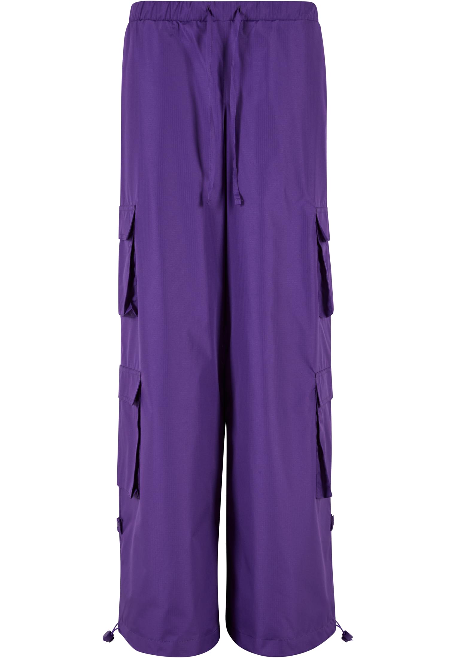 Ladies Ripstop Double Cargo Pants realviolet L - variant image 5