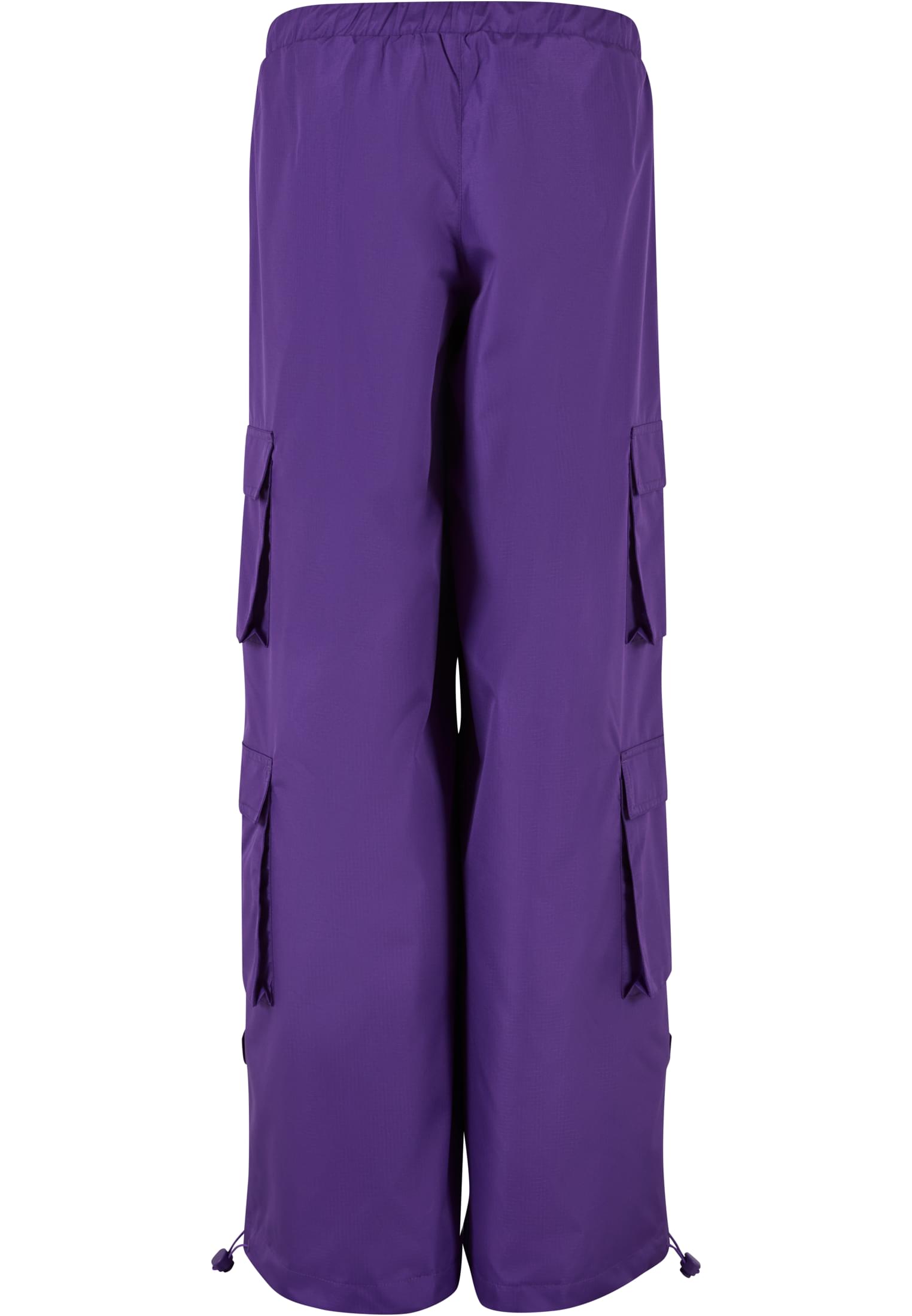 Ladies Ripstop Double Cargo Pants realviolet L - variant image 7