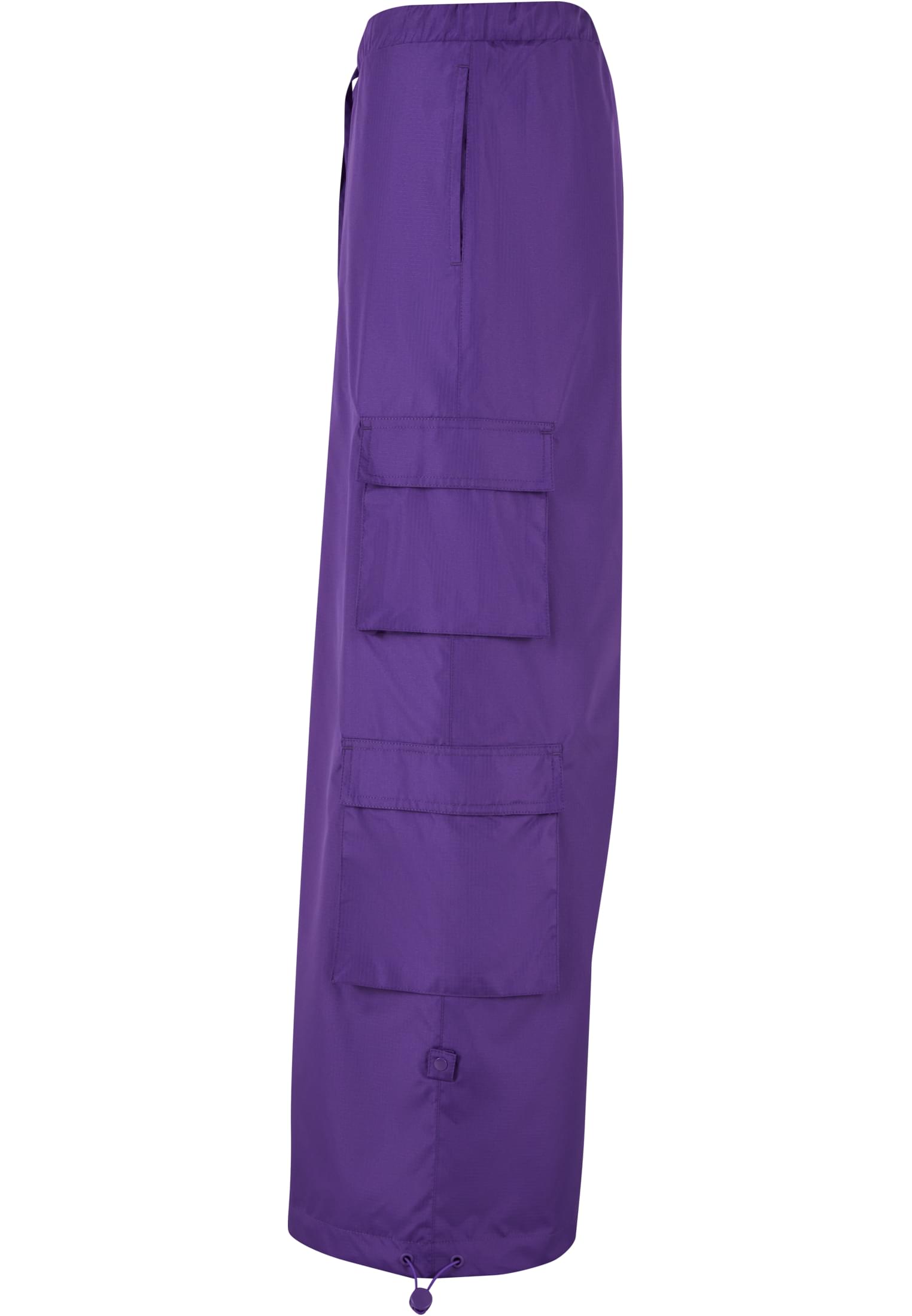 Ladies Ripstop Double Cargo Pants realviolet L - variant image 6
