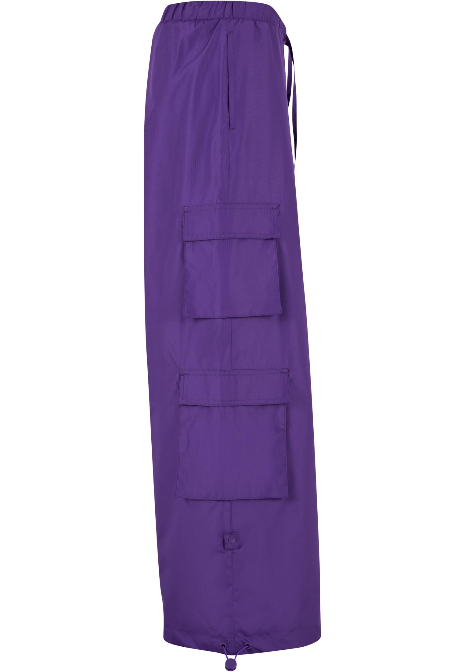Ladies Ripstop Double Cargo Pants realviolet L - variant image 8