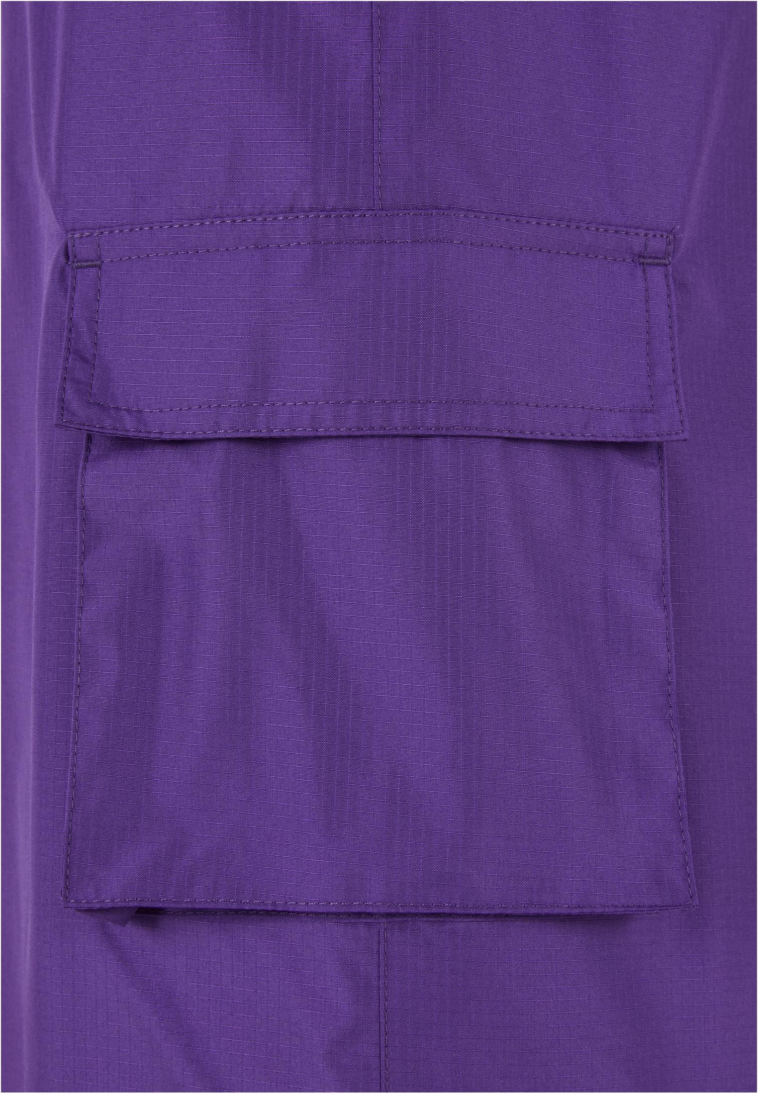 Ladies Ripstop Double Cargo Pants realviolet L - variant image 10