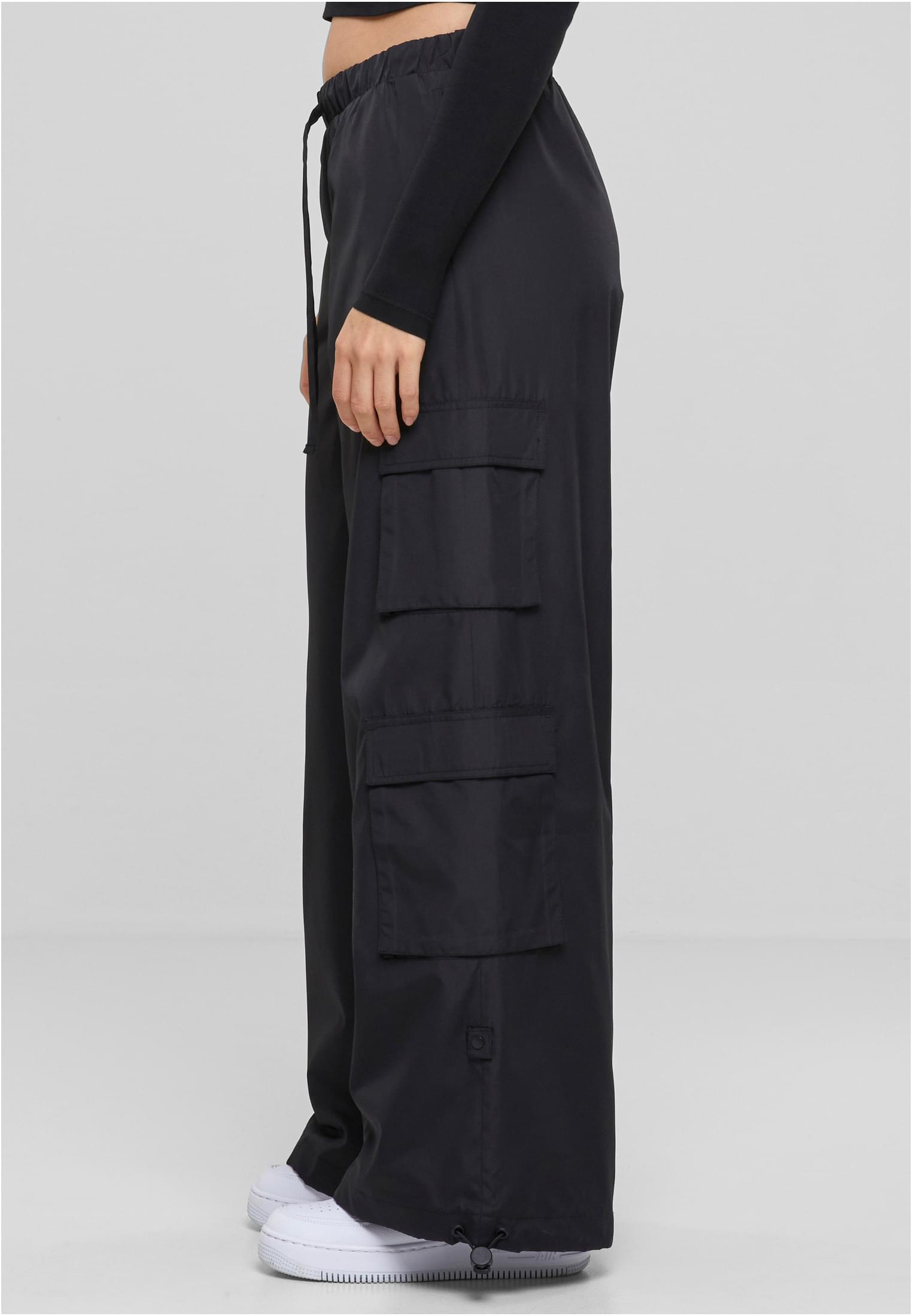Ladies Ripstop Double Cargo Pants black XL - variant image 1