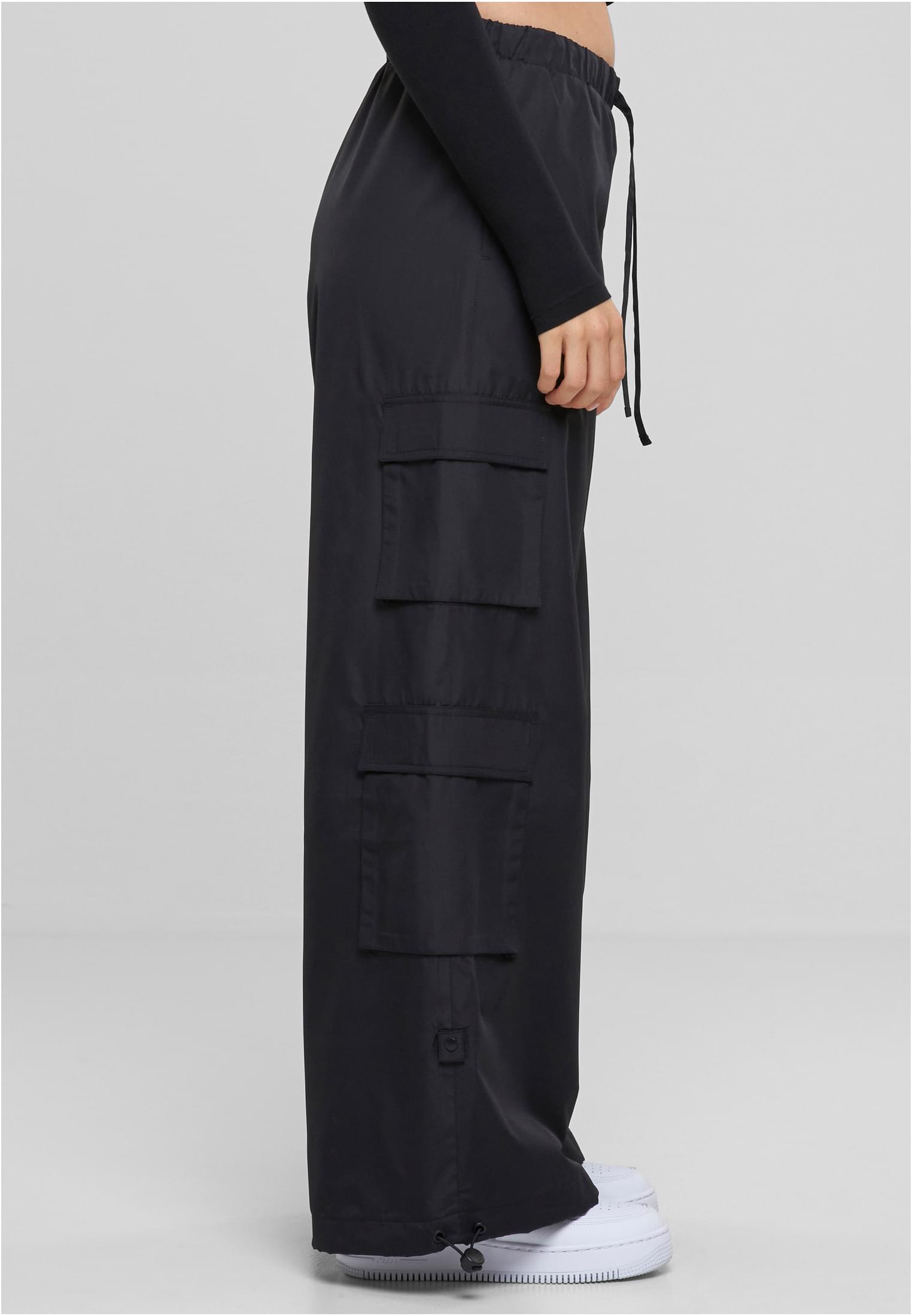 Ladies Ripstop Double Cargo Pants black XL - variant image 3