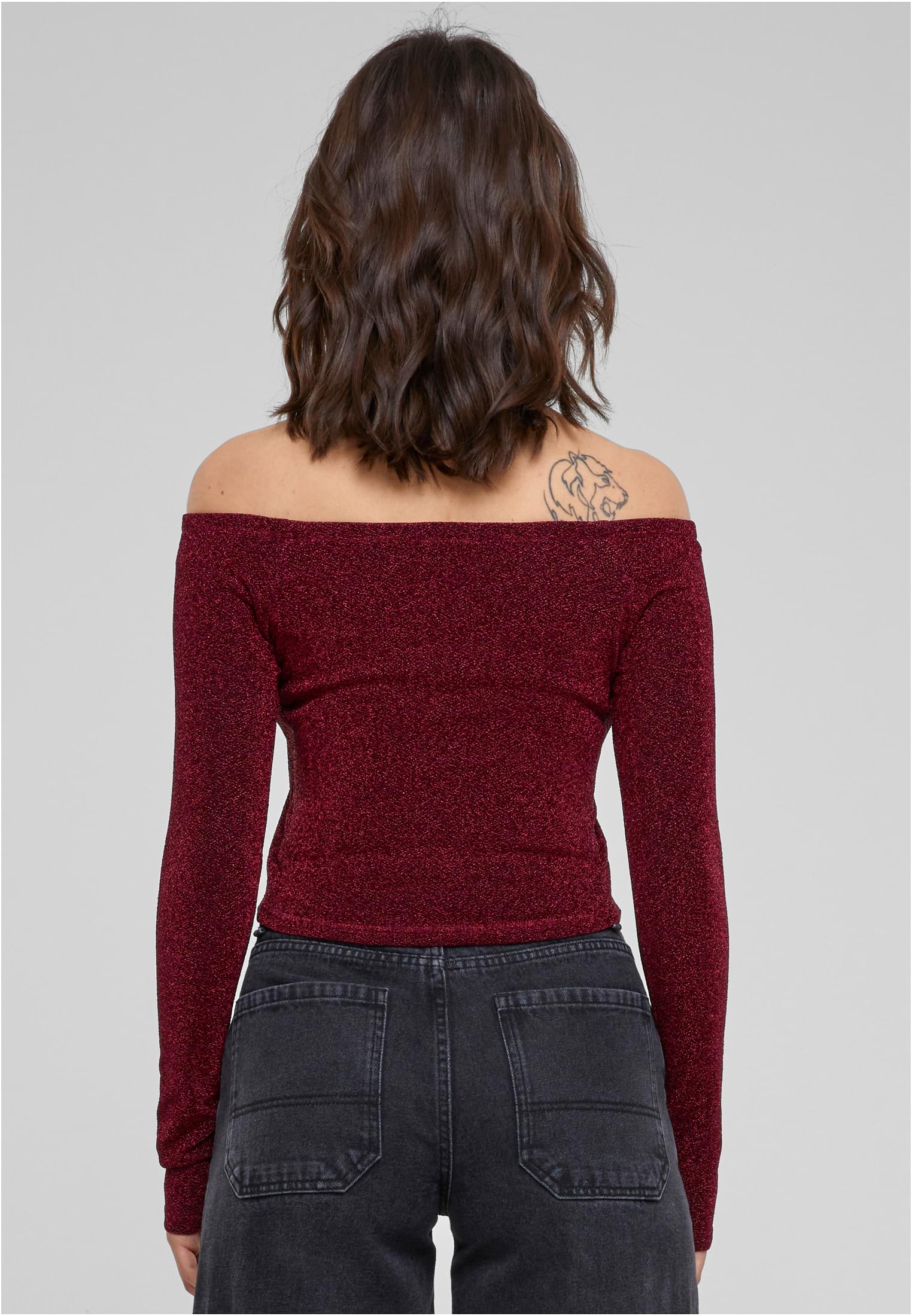 Femmes Débardeur Long Manche Argenté bordeaux 3XL
 - variant image 2