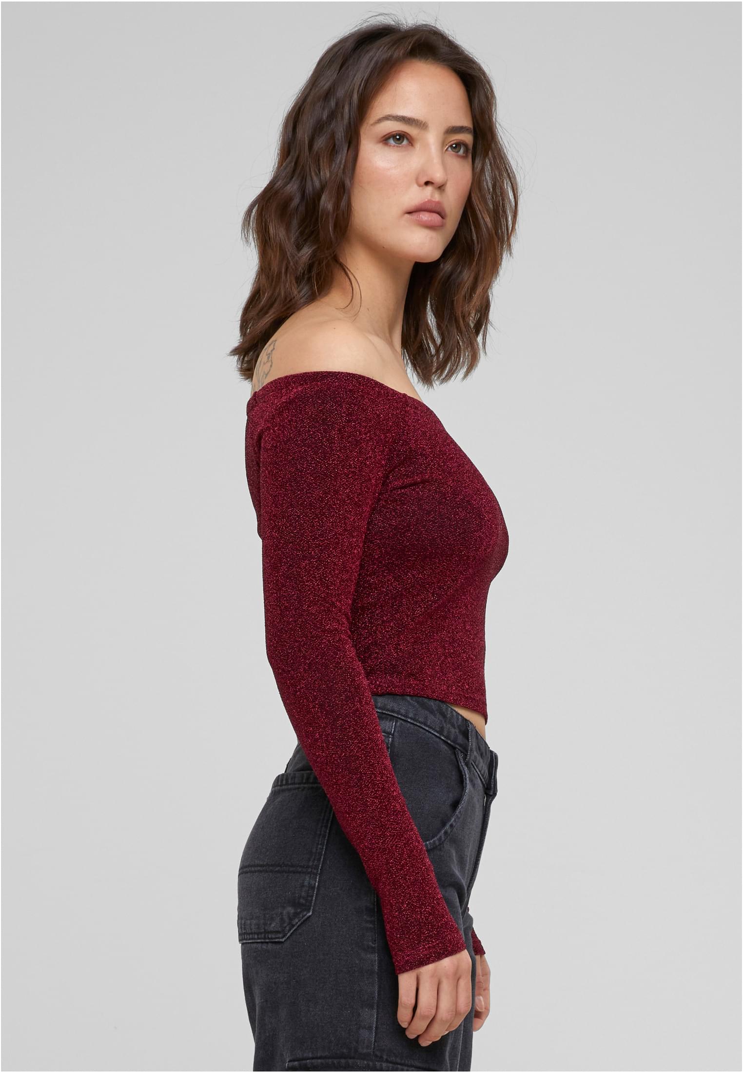 Femmes Débardeur Long Manche Argenté bordeaux 3XL
 - variant image 3