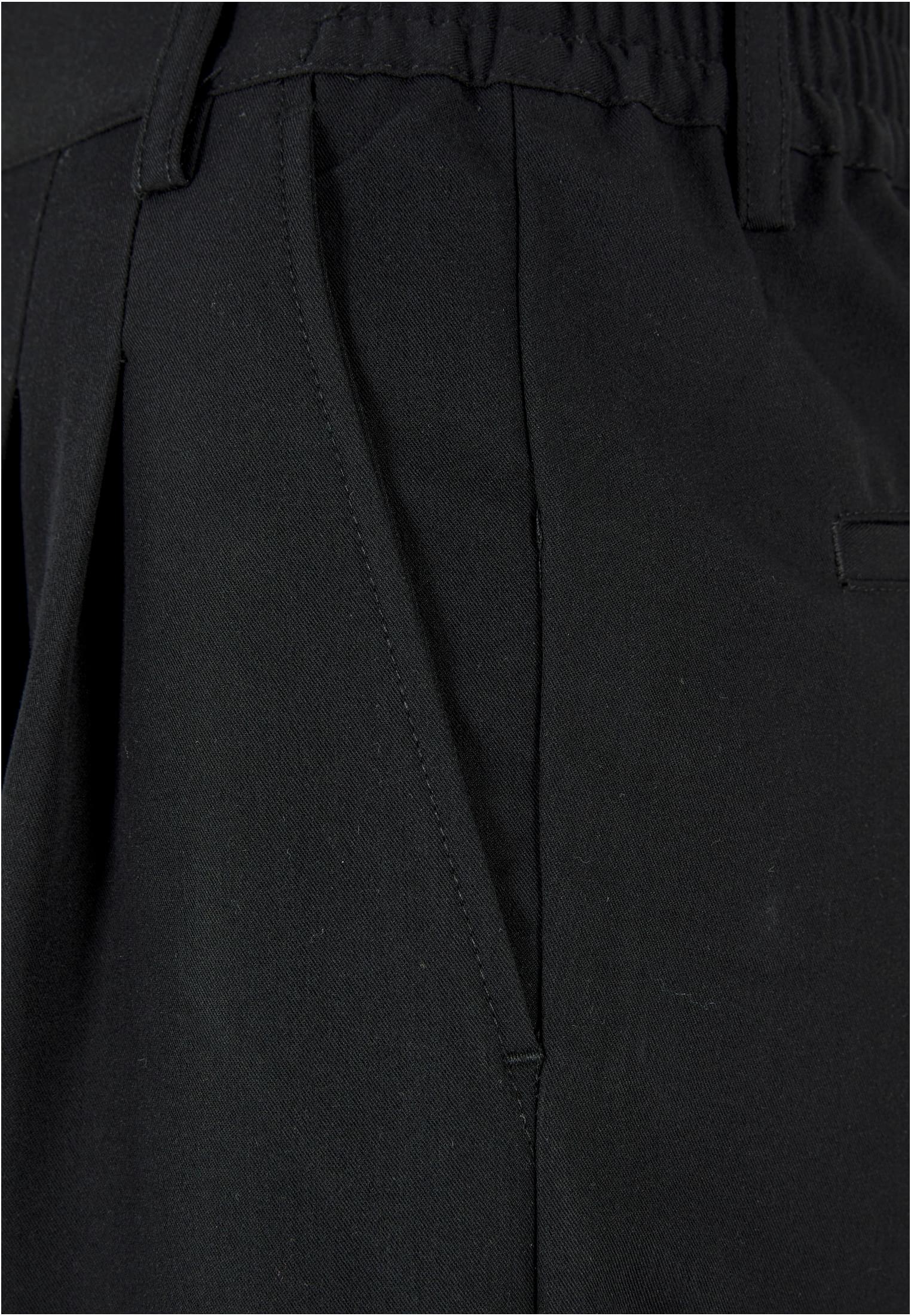 Pantalones de corte ultra ancho con pliegues para mujer negros 26
 - variant image 9