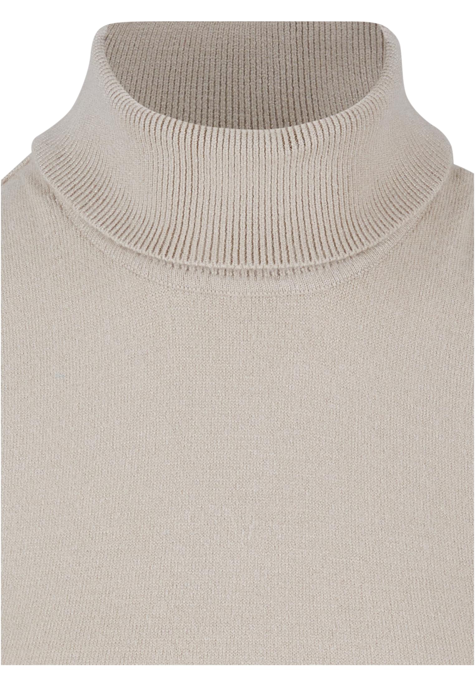 Ladies Knitted Eco Viscose Turtleneck Dress wetsand 3XL - variant image 7