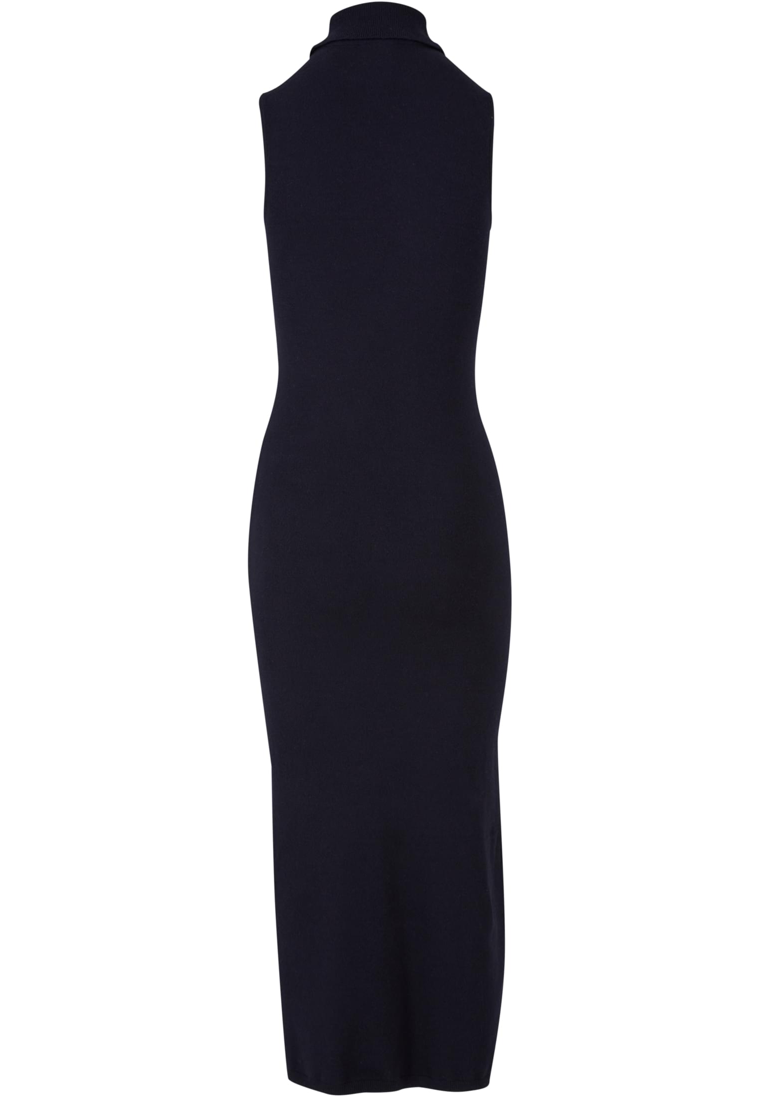 Ladies Knitted Eco Viscose Turtleneck Dress black L - variant image 6
