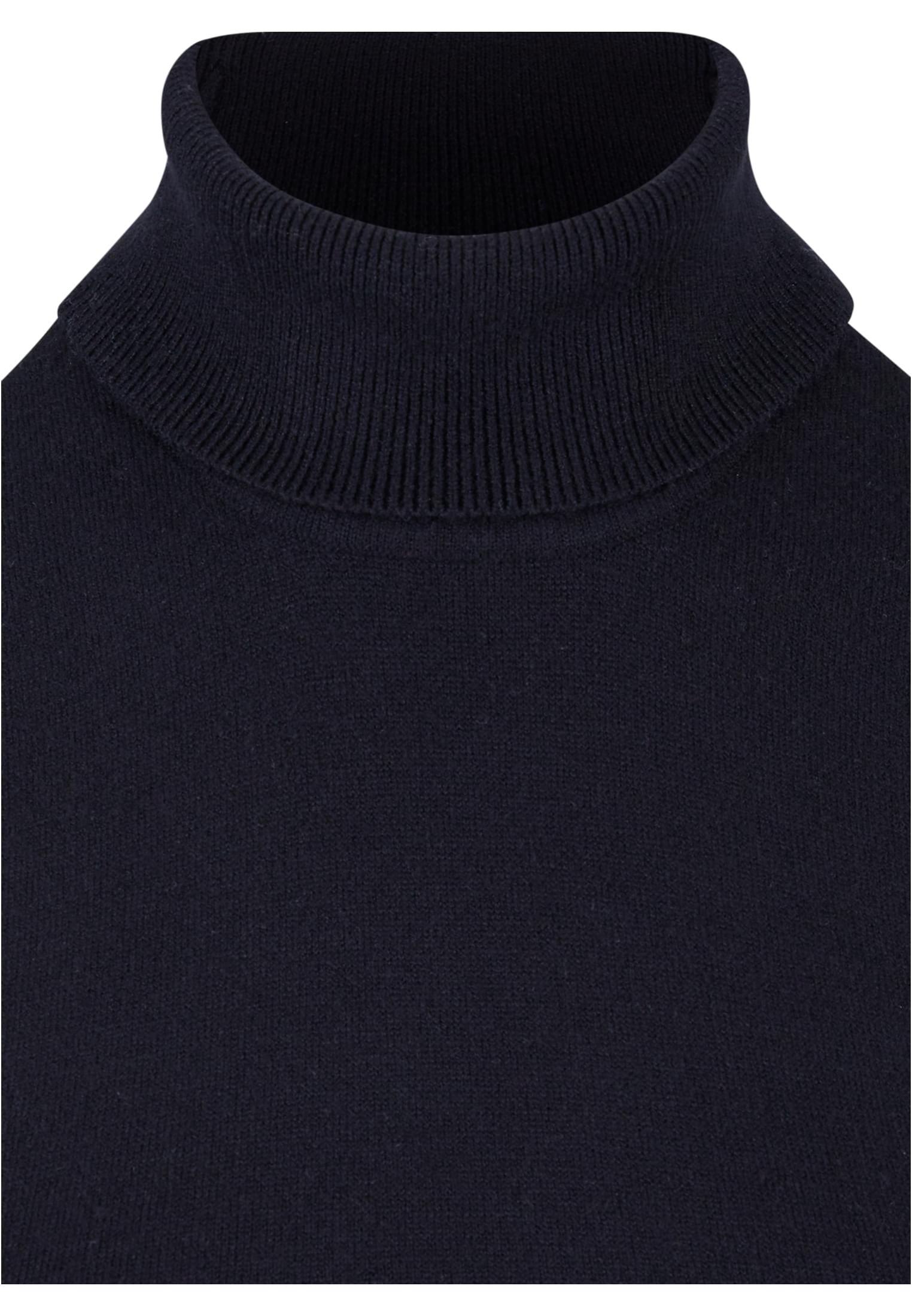 Ladies Knitted Eco Viscose Turtleneck Dress black L - variant image 7