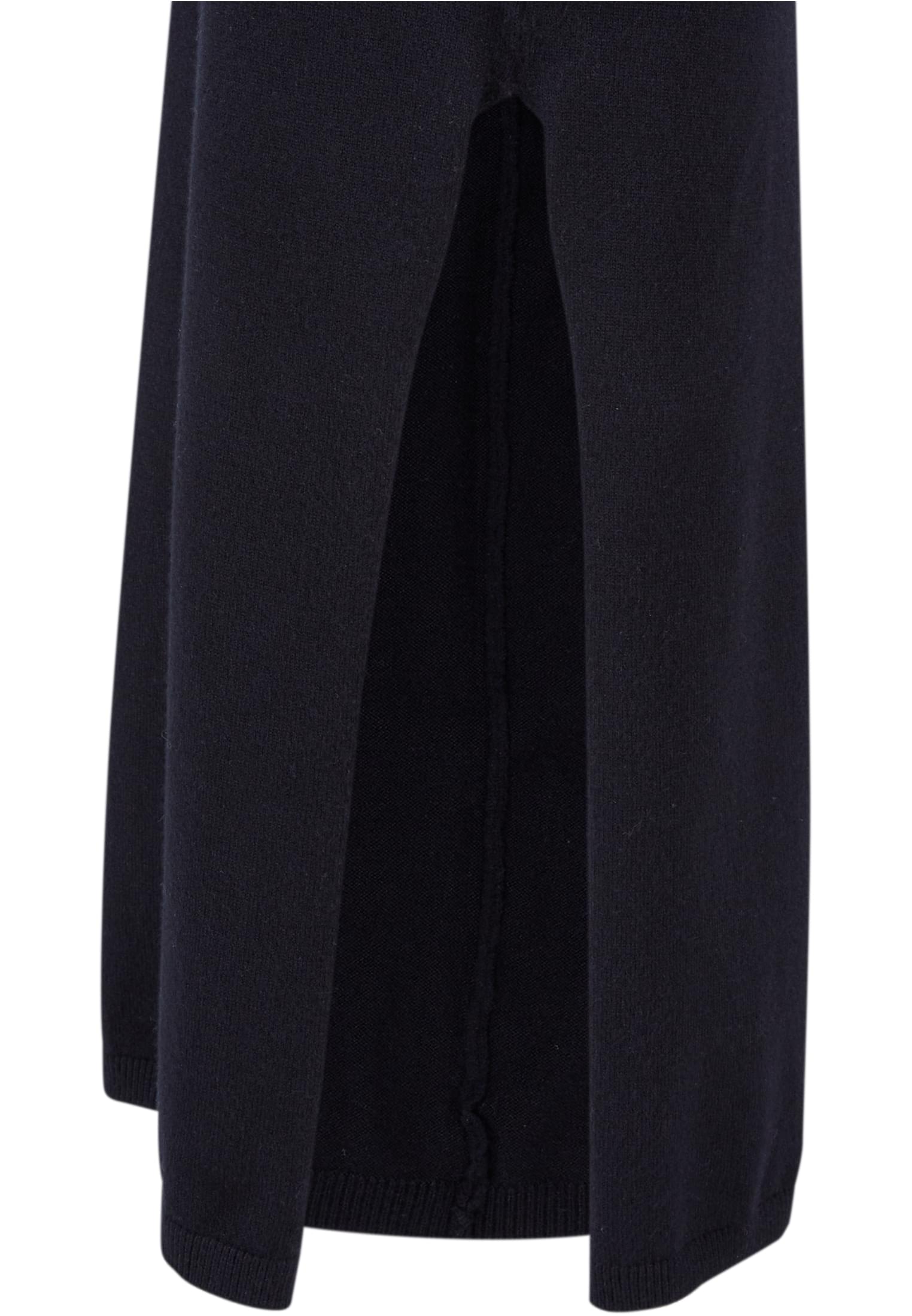 Ladies Knitted Eco Viscose Turtleneck Dress black L - variant image 9