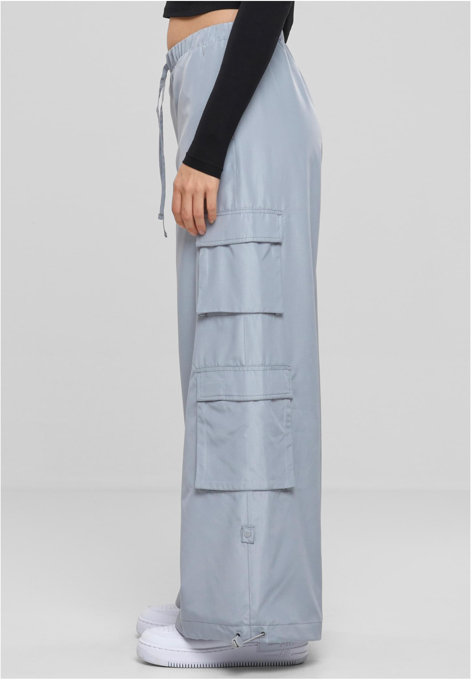 Ladies Ripstop Double Cargo Pants lightasphalt L - variant image 1