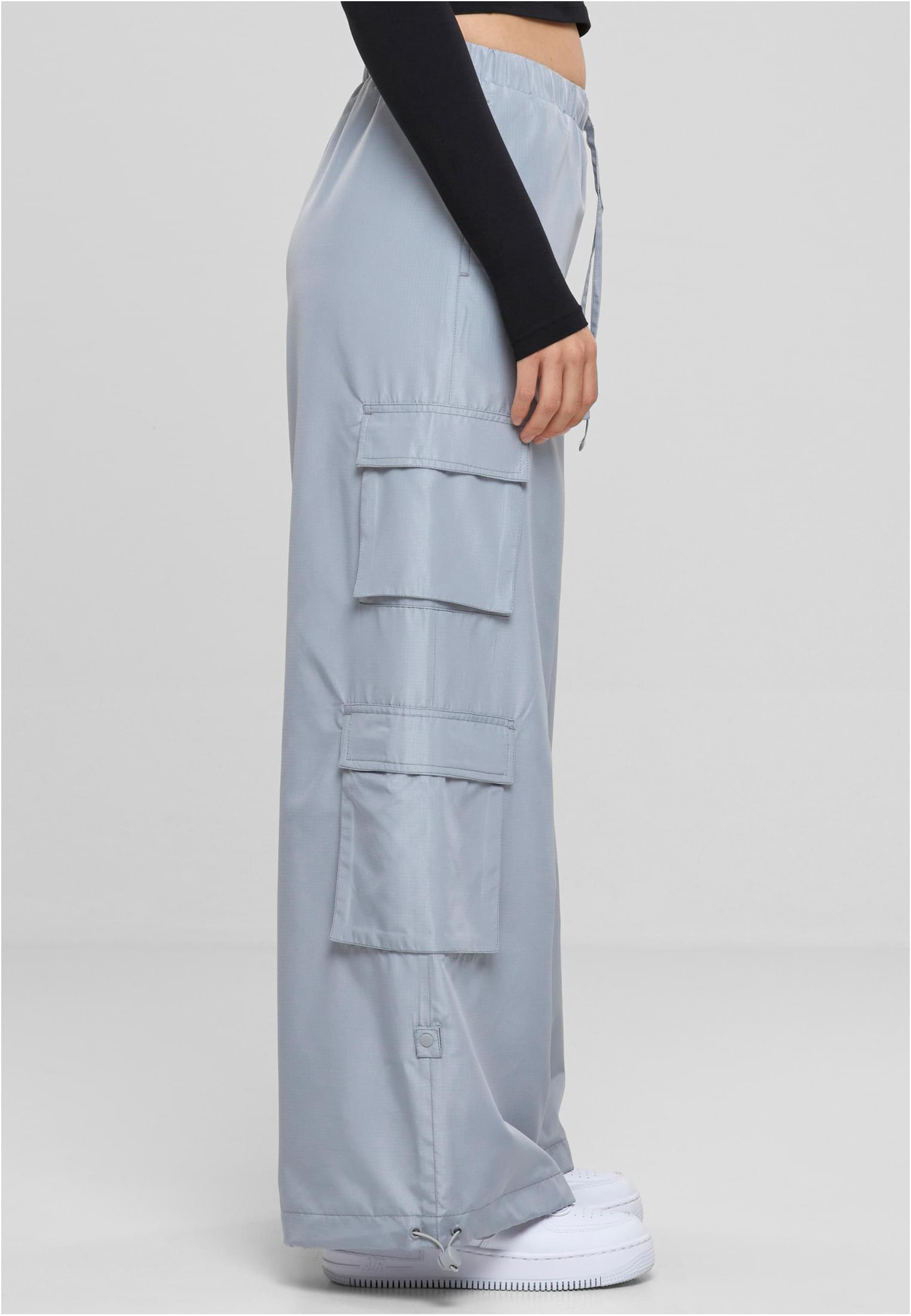 Ladies Ripstop Double Cargo Pants lightasphalt L - variant image 3