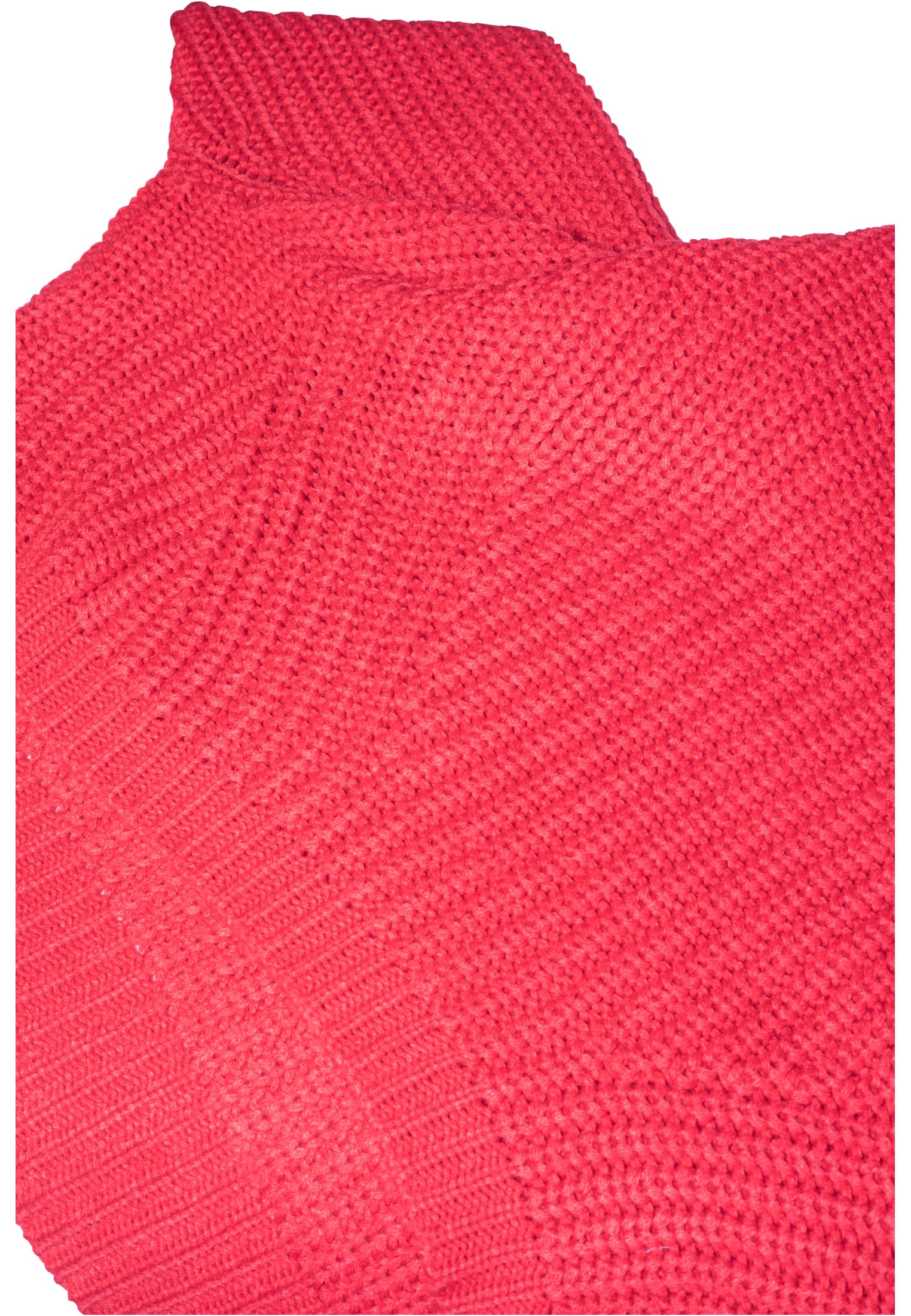 Ladies Wide Oversize Sweater fire red 3XL - variant image 3