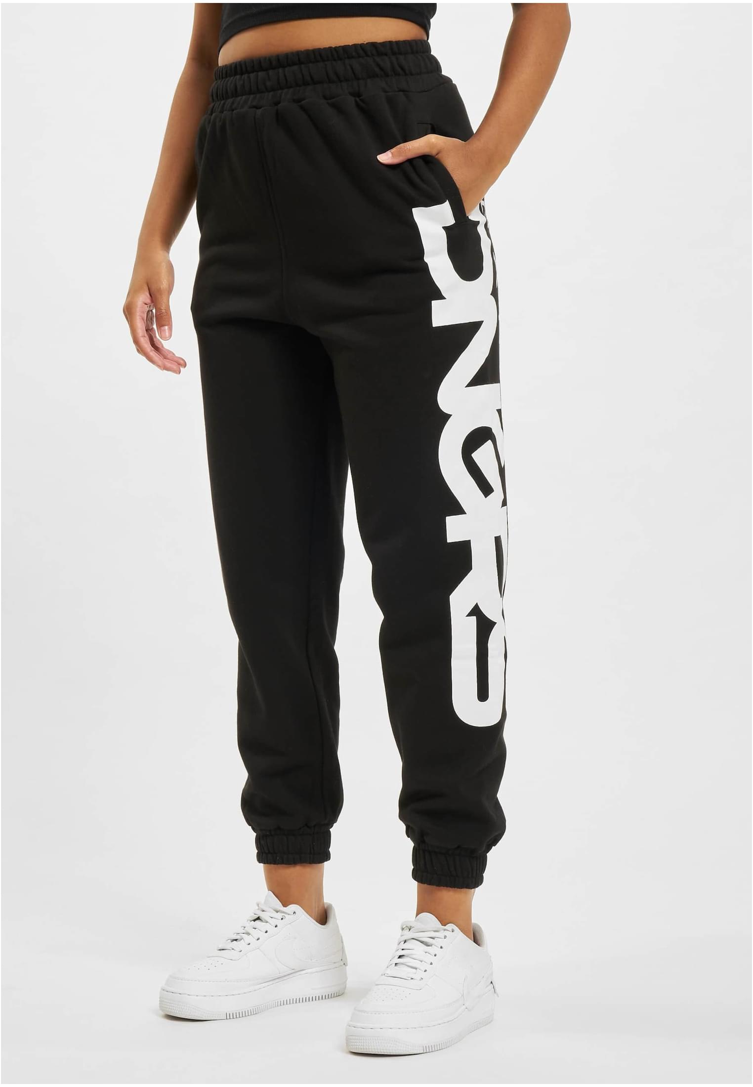 Dangerous DNGRS Classic Sweat Pants black salmon M - alternate variant 1