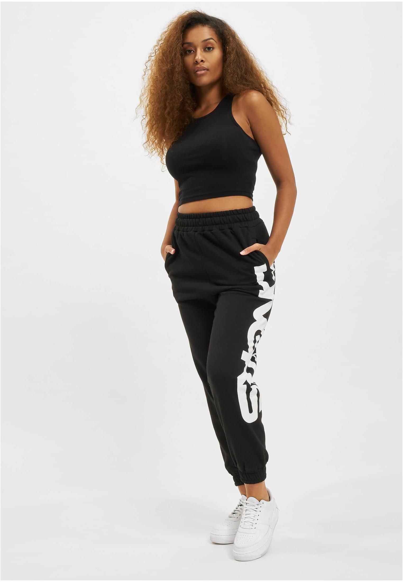 Dangerous DNGRS Classic Sweat Pants black salmon M - variant image 2