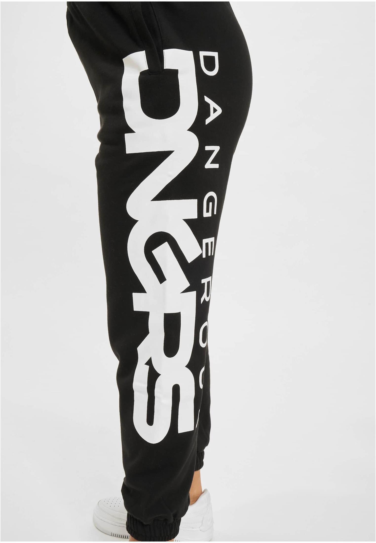 Dangerous DNGRS Classic Sweat Pants black salmon M - variant image 4