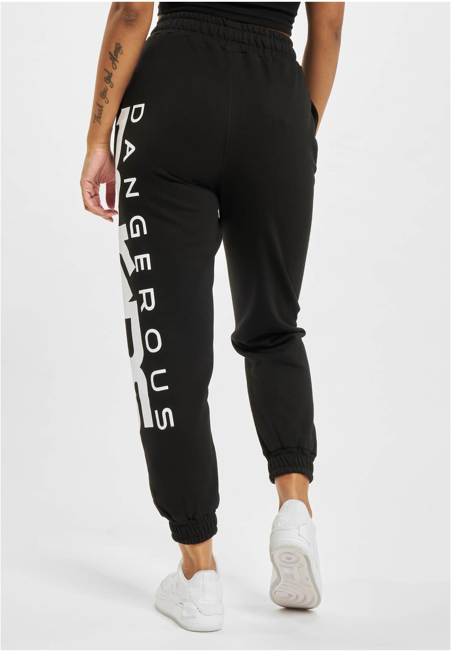 Dangerous DNGRS Classic Sweat Pants black salmon M - variant image 1
