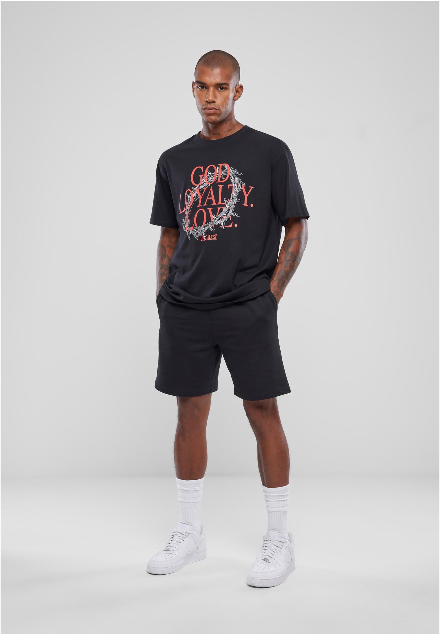 Dios Lealtad Amor Camiseta Oversize negra 3XL
 - variant image 4