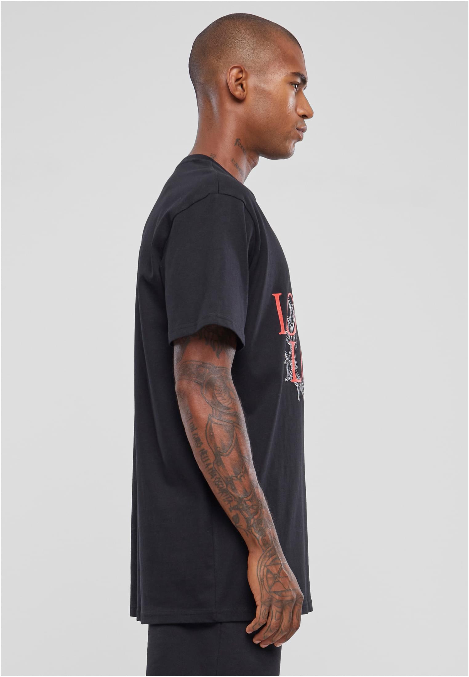 Dios Lealtad Amor Camiseta Oversize negra 3XL
 - variant image 3