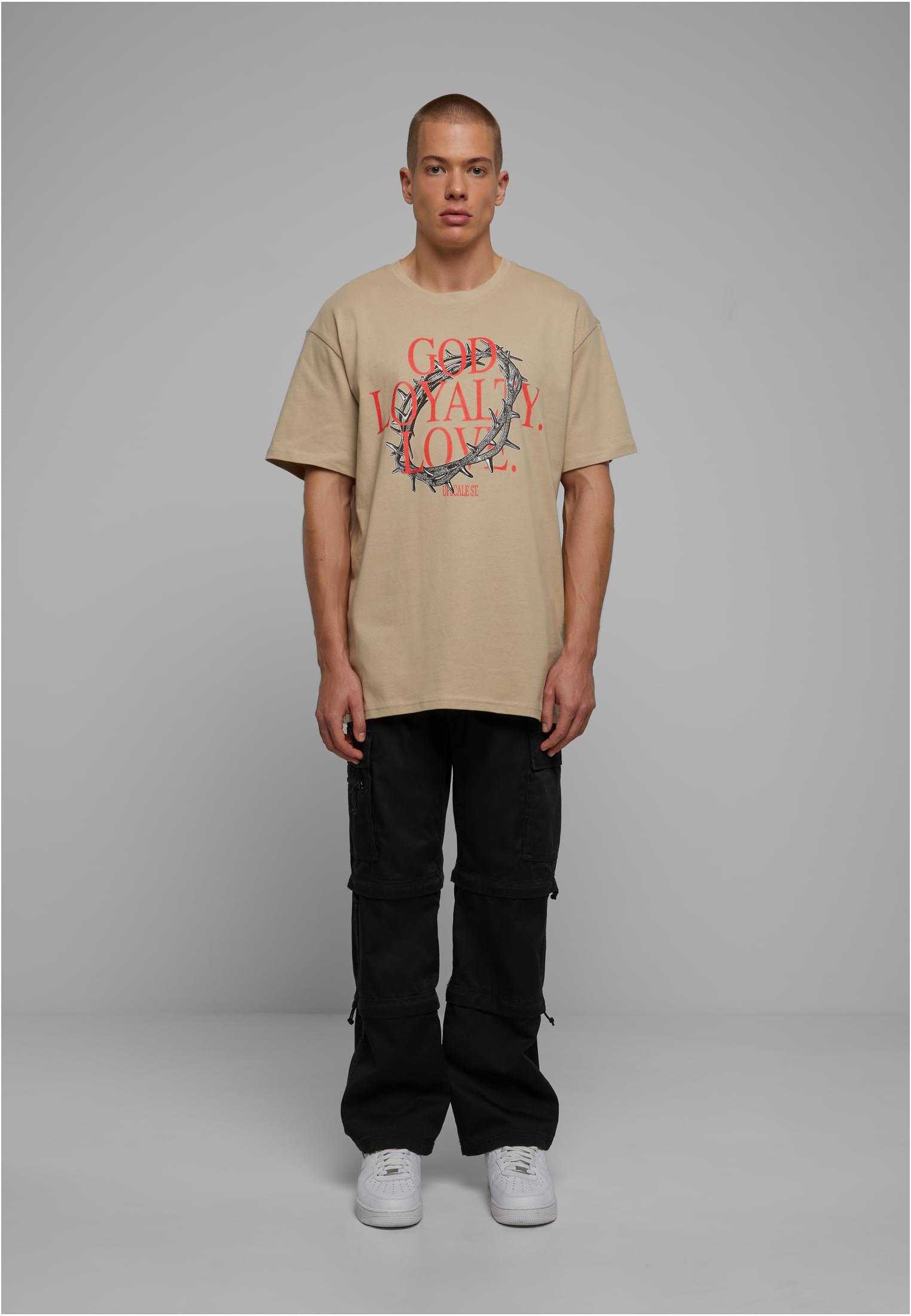 Dios Lealtad Amor Camiseta Grande sand
 - variant image 4