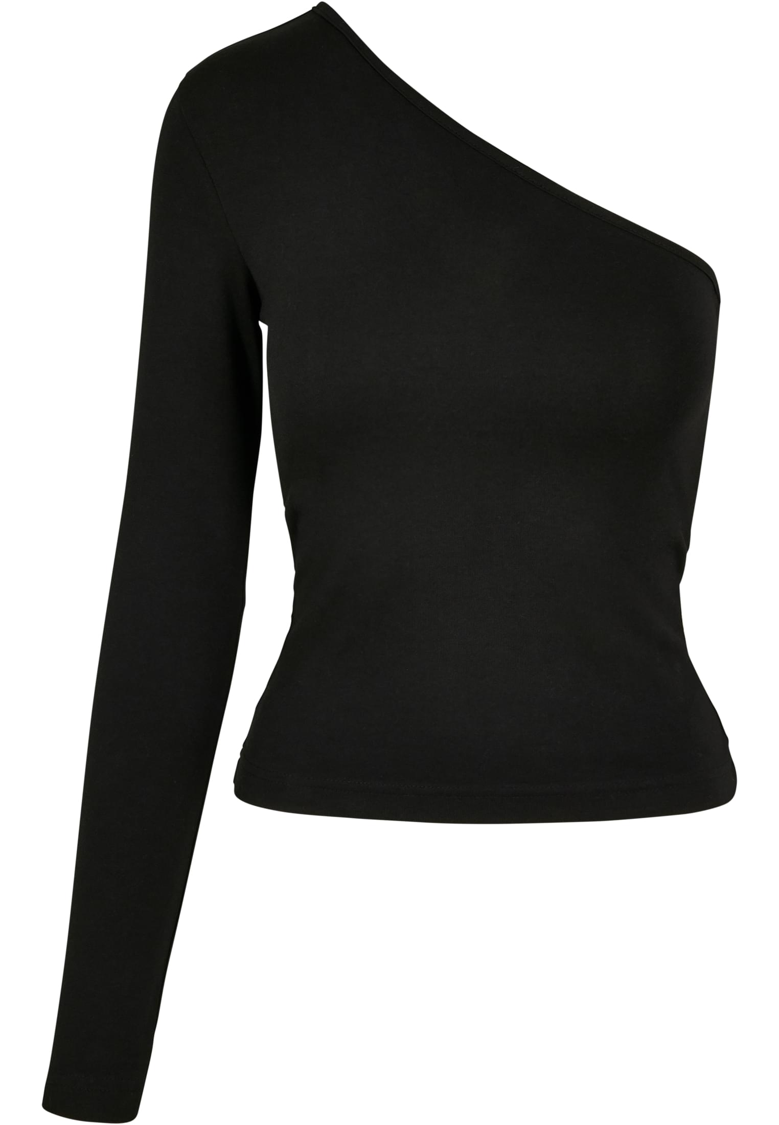 Ladies Asymmetric Longsleeve black L - variant image 3