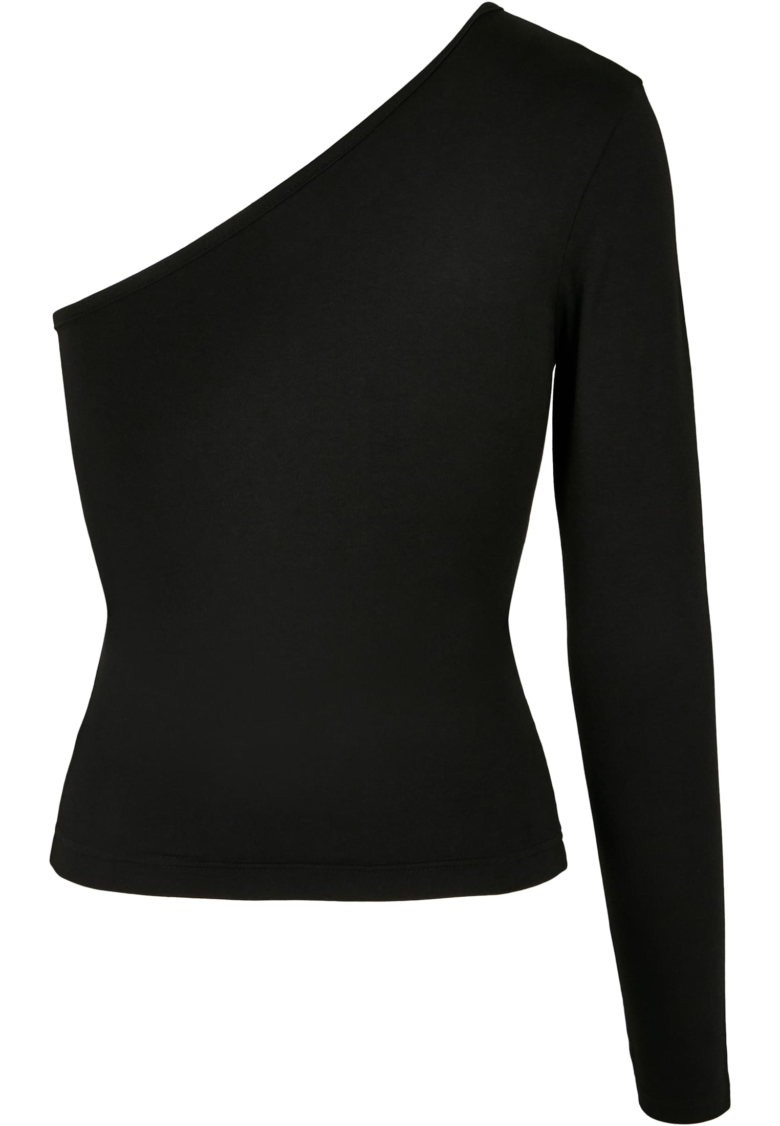 Ladies Asymmetric Longsleeve black L - variant image 4
