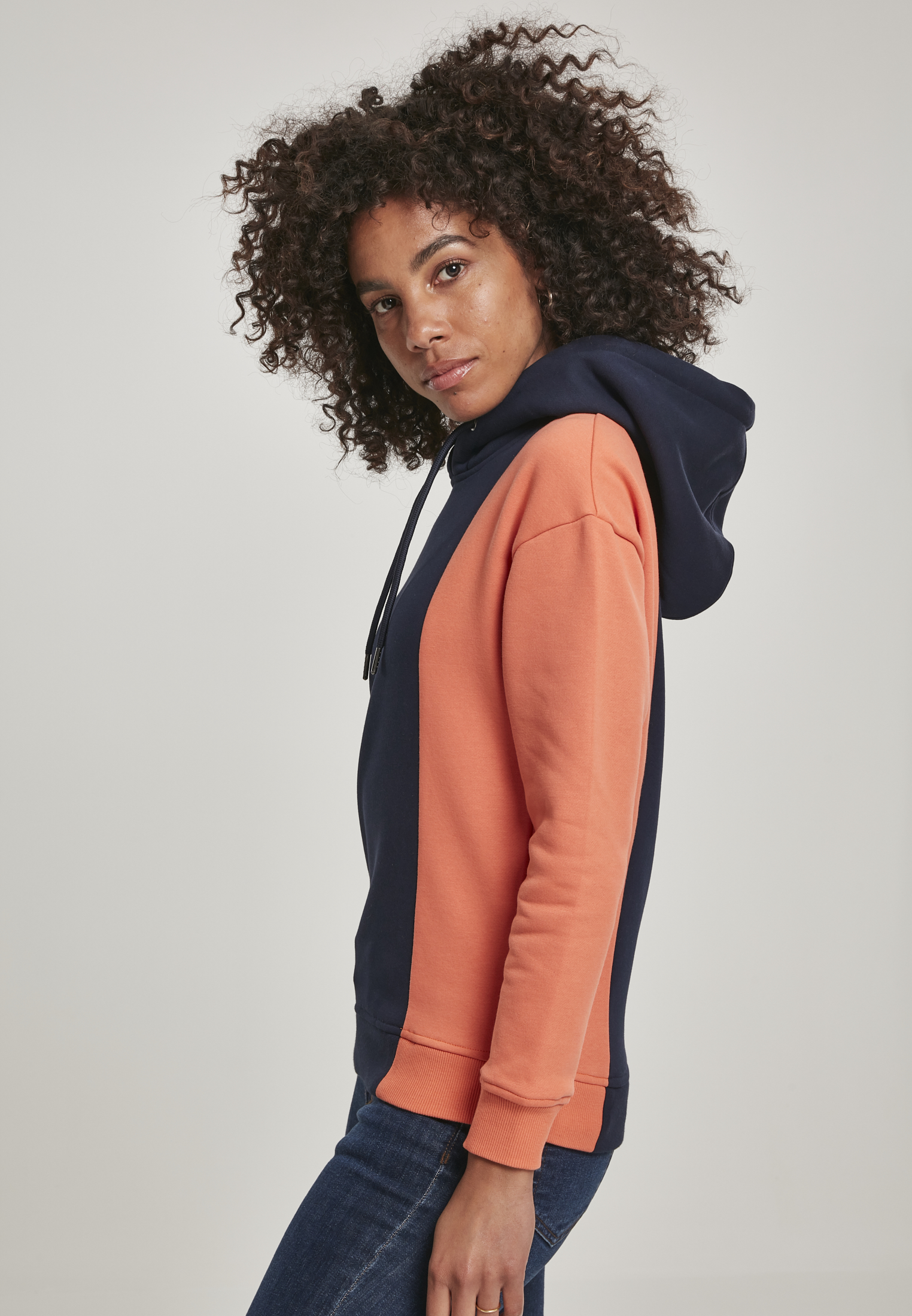 Ladies Tripple Hoody redwine/midnightnavy 3XL - variant image 7