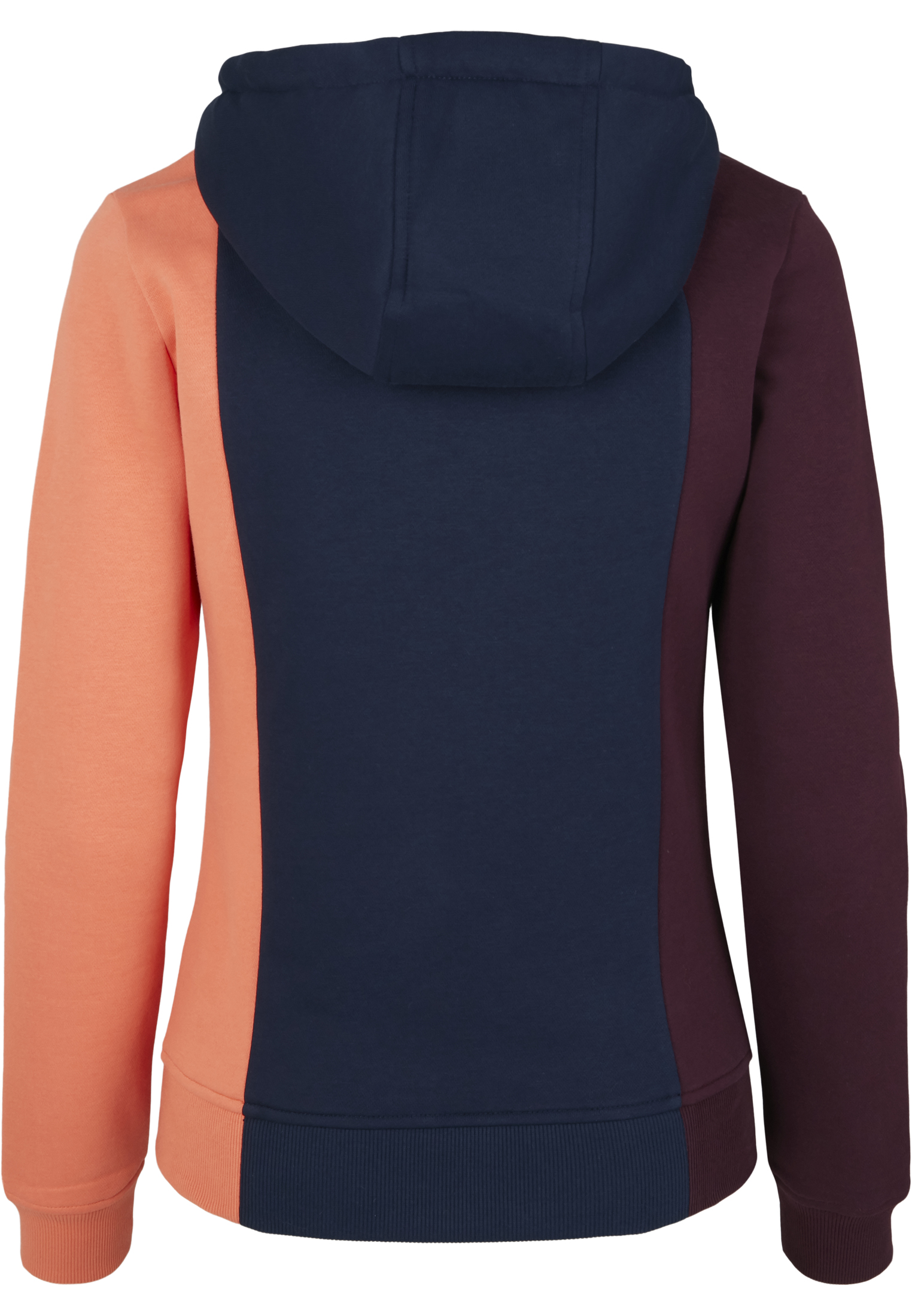 Ladies Tripple Hoody redwine/midnightnavy 3XL - variant image 13