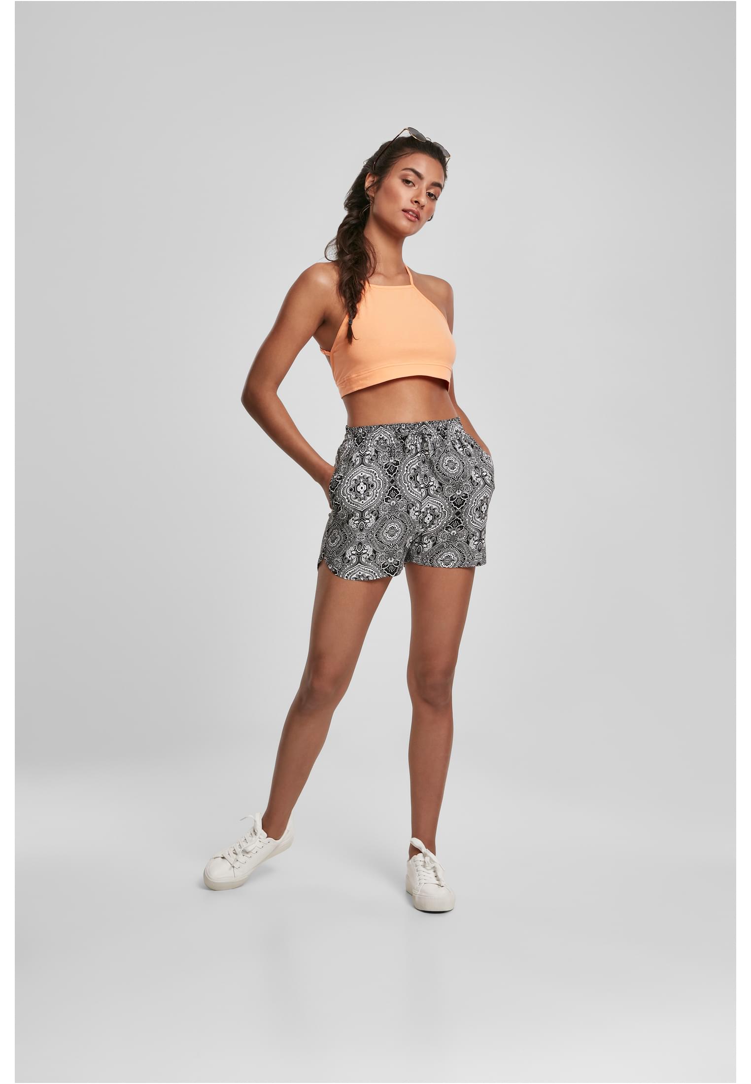 Ladies AOP Viscose Resort Shorts bandana L - variant image 4