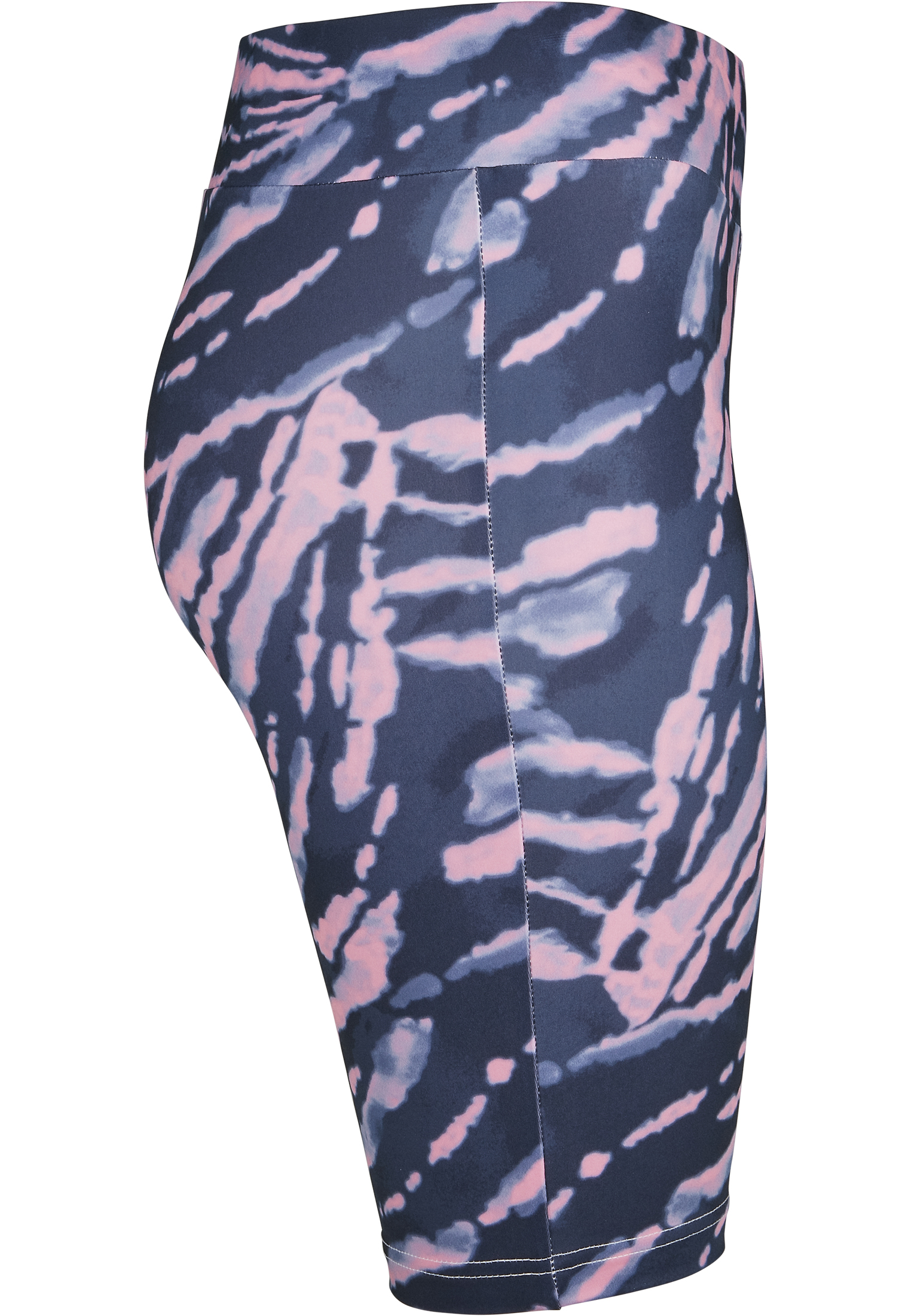 Ladies Tie Dye Cycling Shorts darkshadow/pink L - variant image 8