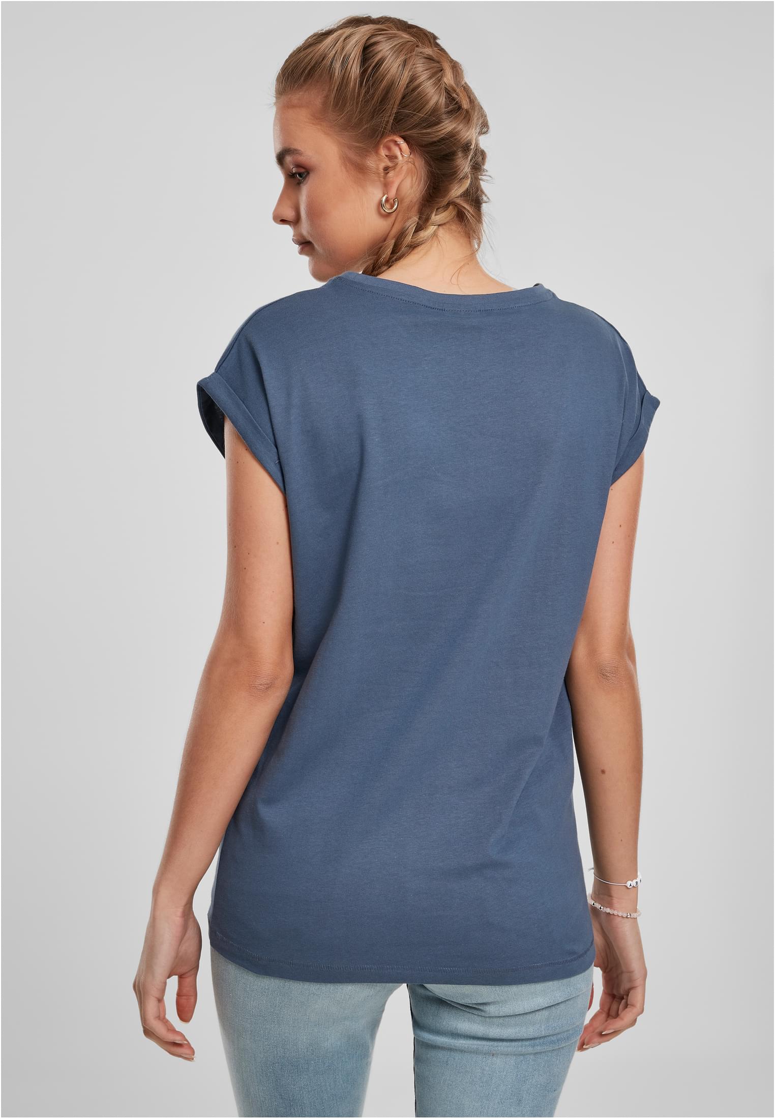 Dames T-shirt Épaules Étendues vintagebleu 3XL
 - variant image 2