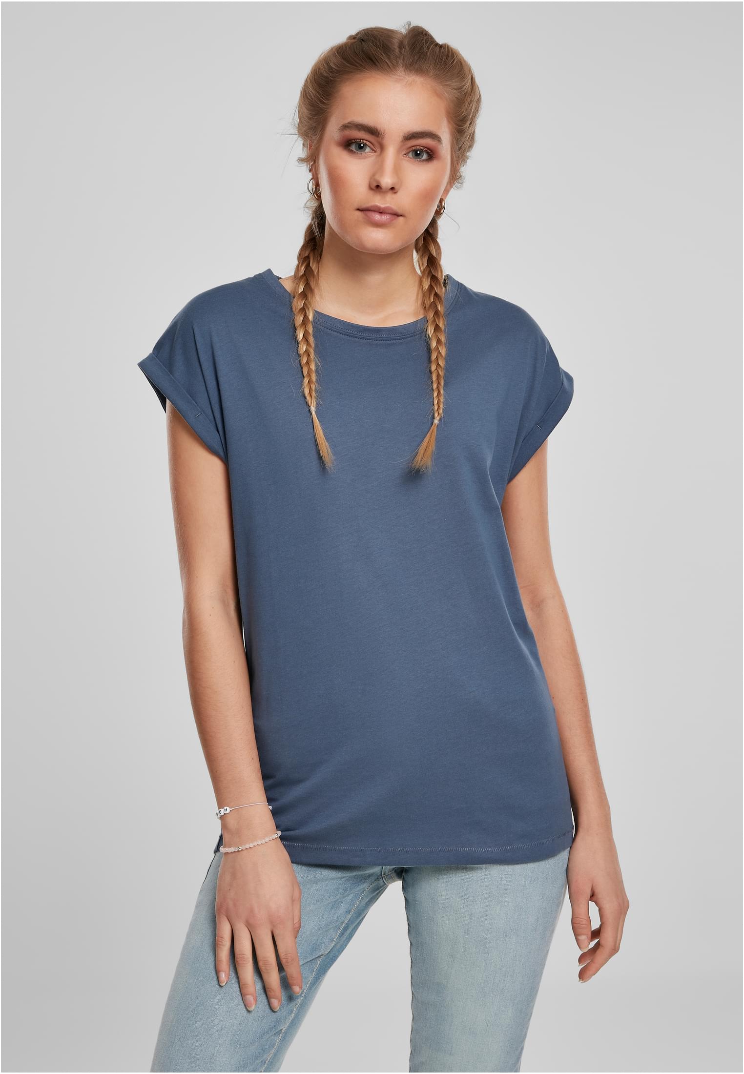 Ladies Extended Shoulder Tee vintageblue 3XL - alternate variant 29