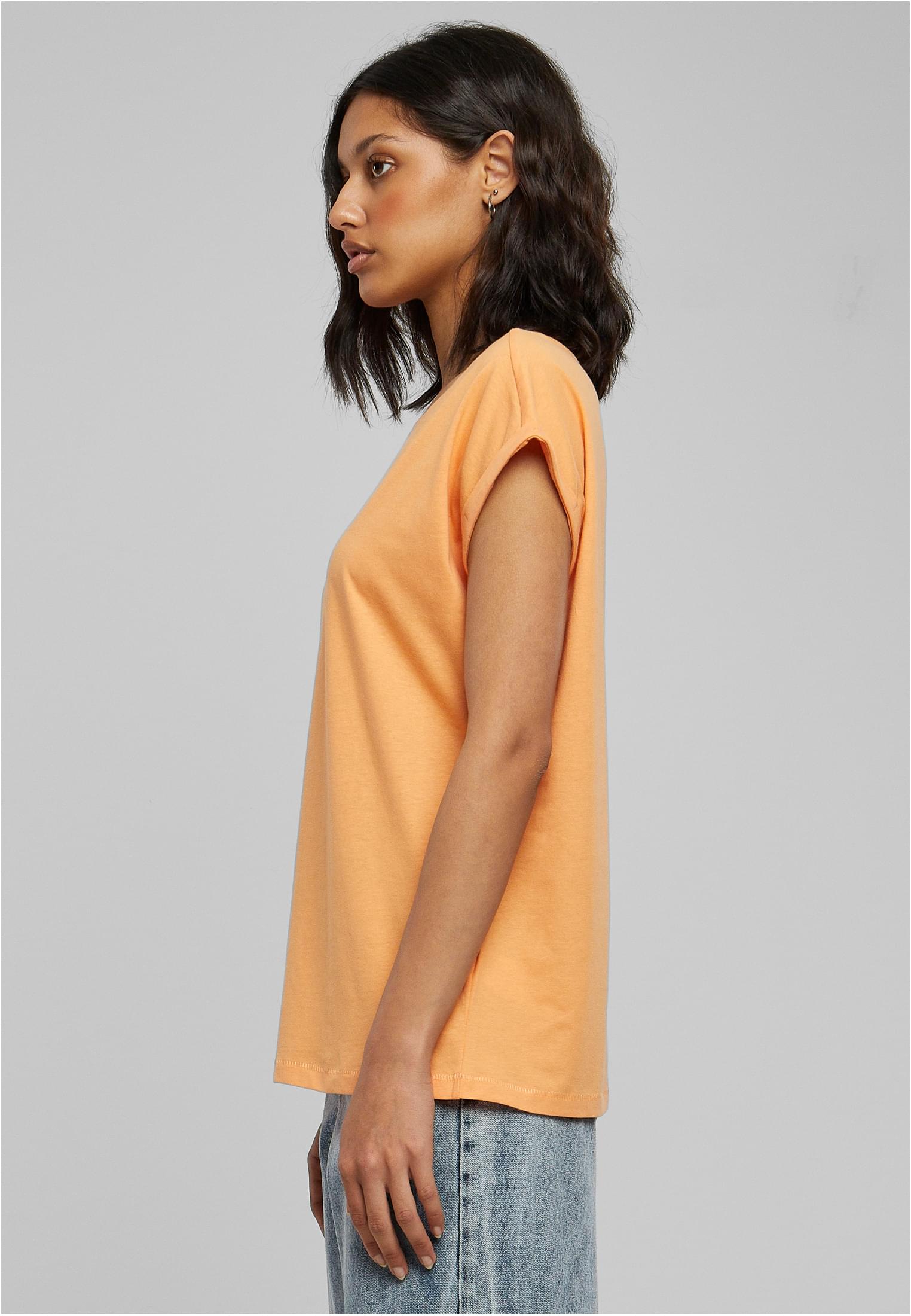 Ladies Extended Shoulder Tee papaya 3XL - variant image 1