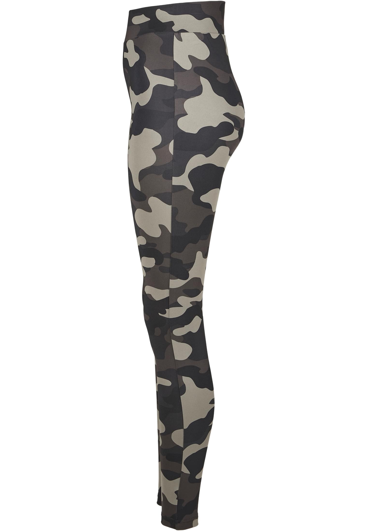 Ladies High Waist Camo Tech Leggings dark camo 3XL - variant image 1