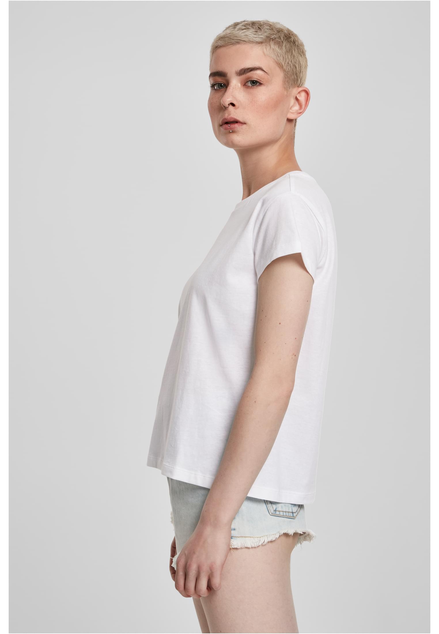 T-shirt de base pour femmes, boîte blanche, 3XL
 - variant image 1