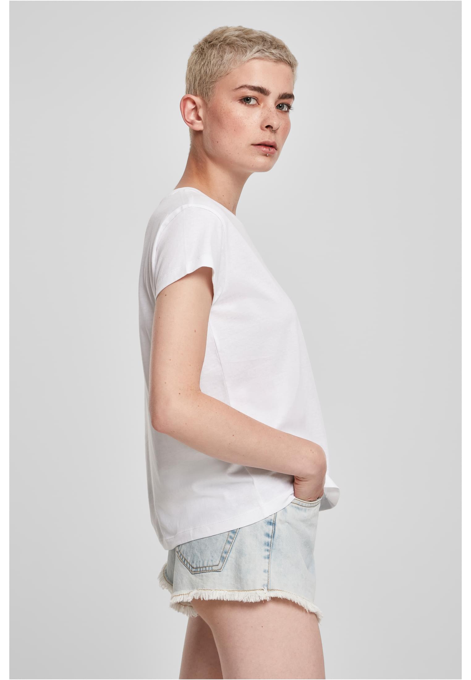 T-shirt de base pour femmes, boîte blanche, 3XL
 - variant image 3