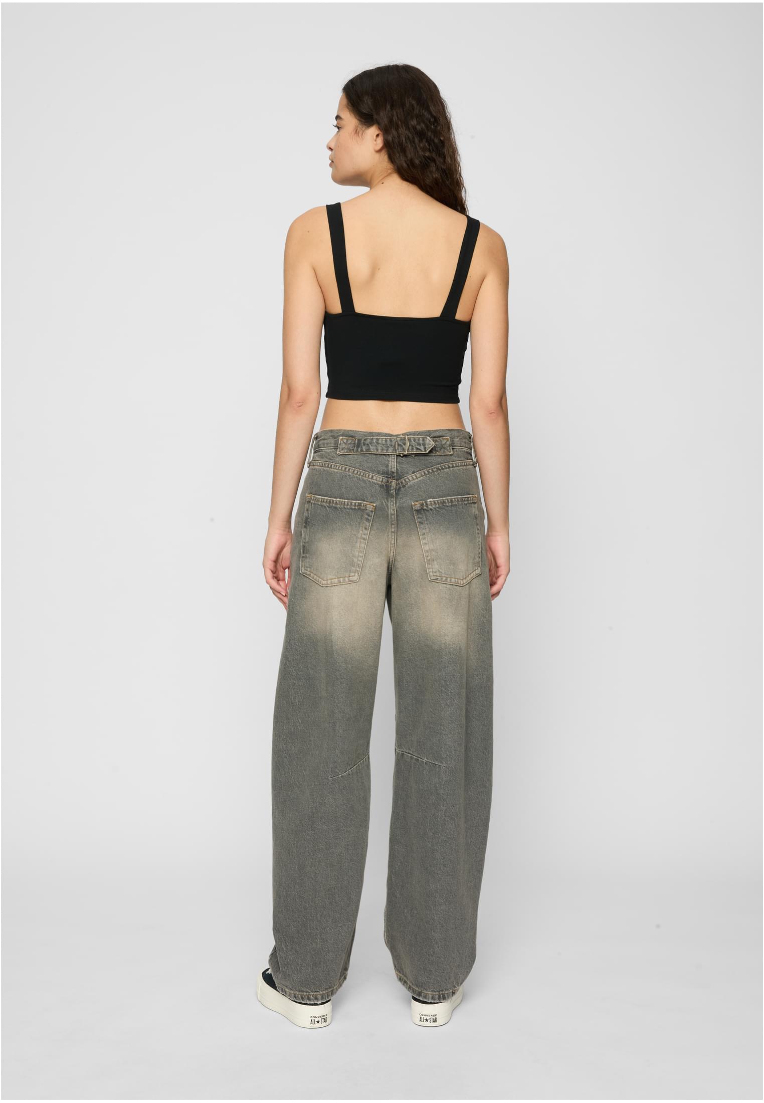 Ladies Cropped Top 2-Pack black/white XXL - variant image 3