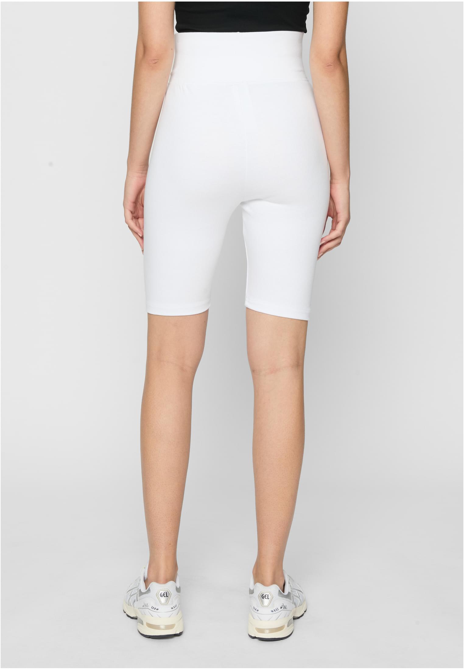 Ladies High Waist Cycle Shorts 2-Pack black/white L - variant image 1