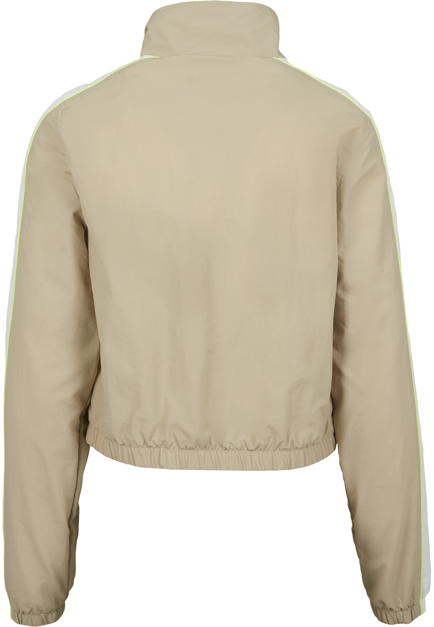 Ladies Short Piped Track Jacket concrete/electriclime L - variant image 9