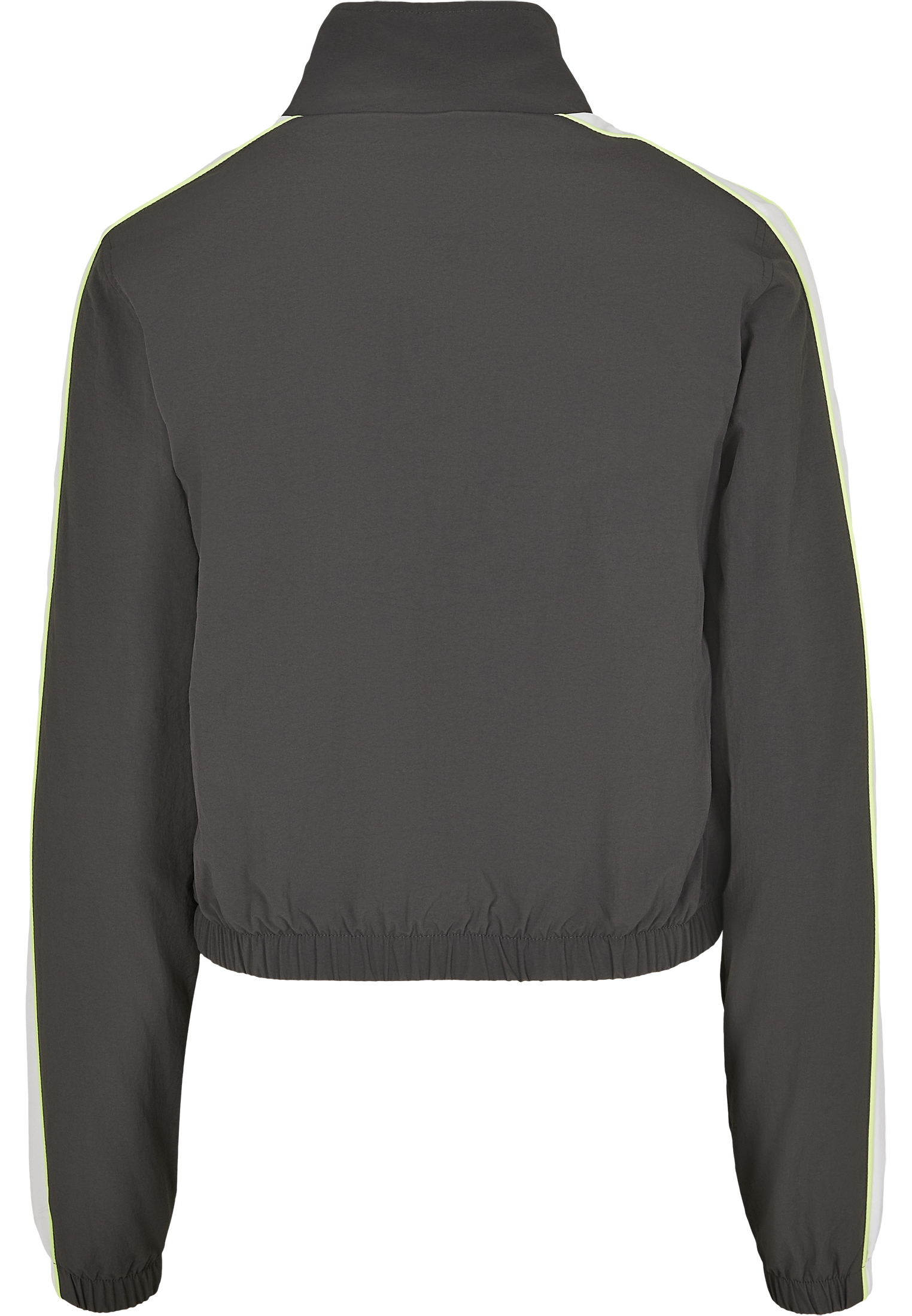 Ladies Short Piped Track Jacket darkshadow/electriclime L - variant image 6