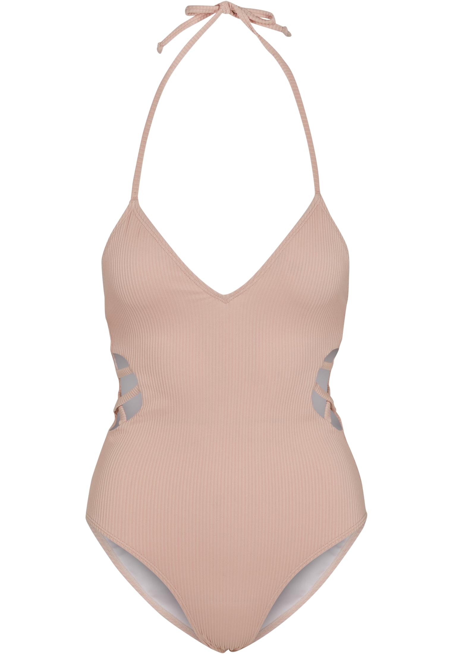 Ladies Rib Swimsuit rose L - variant image 6