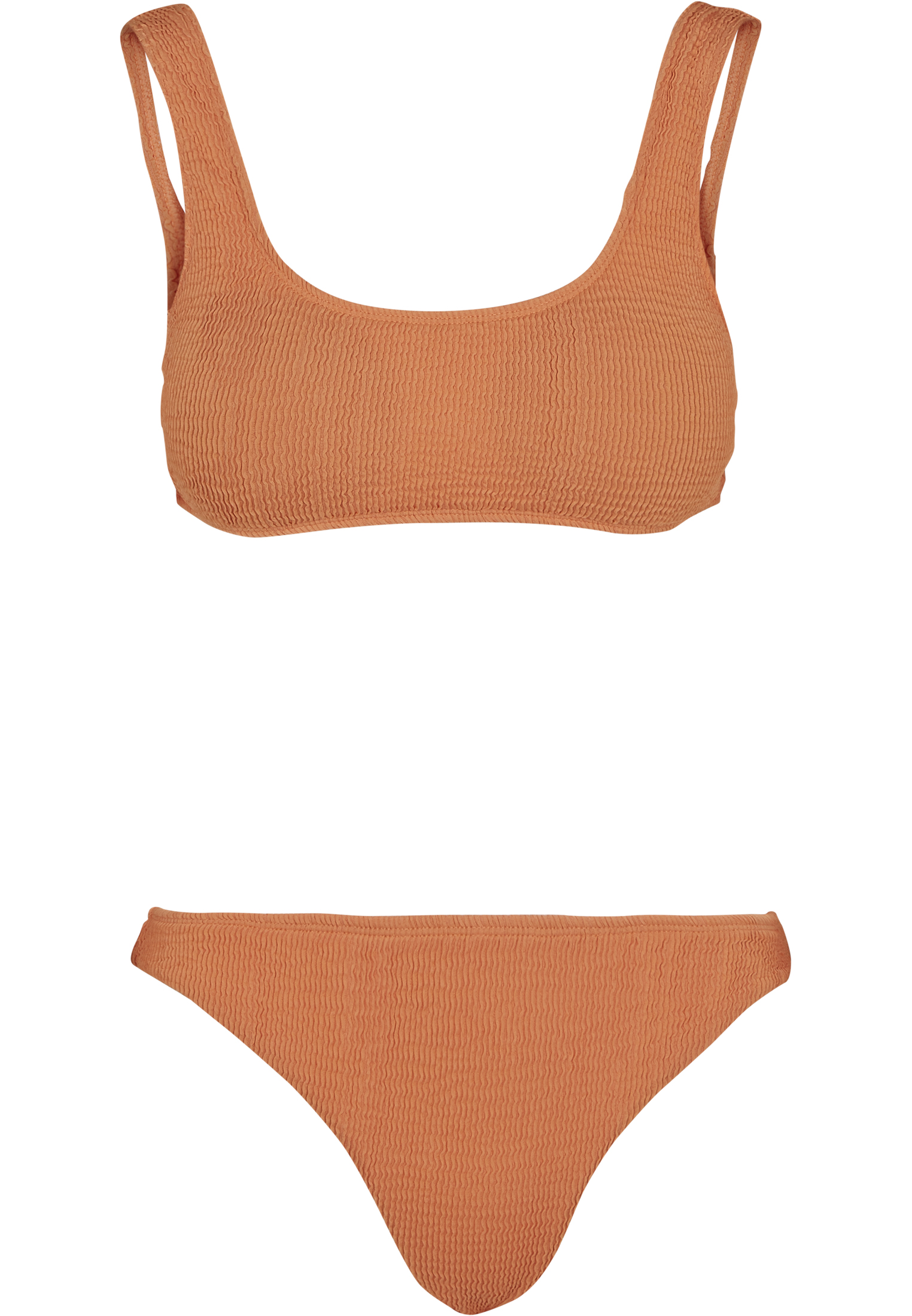 Ladies Tanktop Crinkle Bikini papaya L - variant image 5