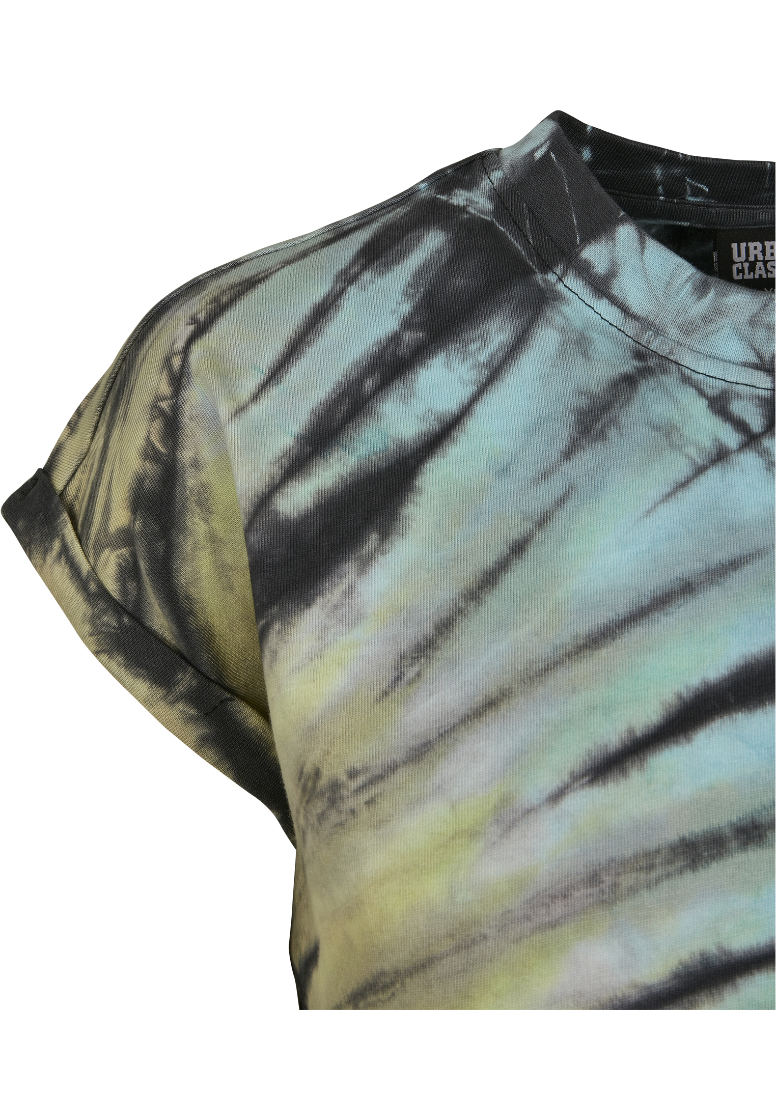 Ladies Tie Dye Dress black 3XL - variant image 8