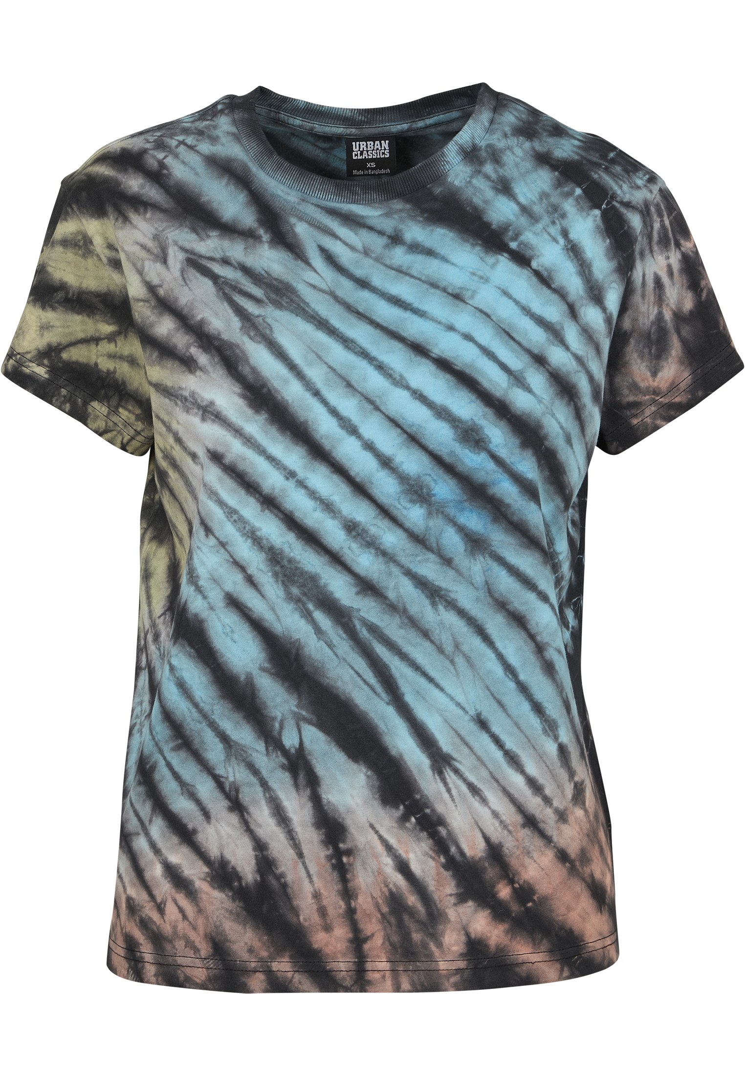 Femmes T-shirt tie-dye boyfriend noir 3XL
 - variant image 5