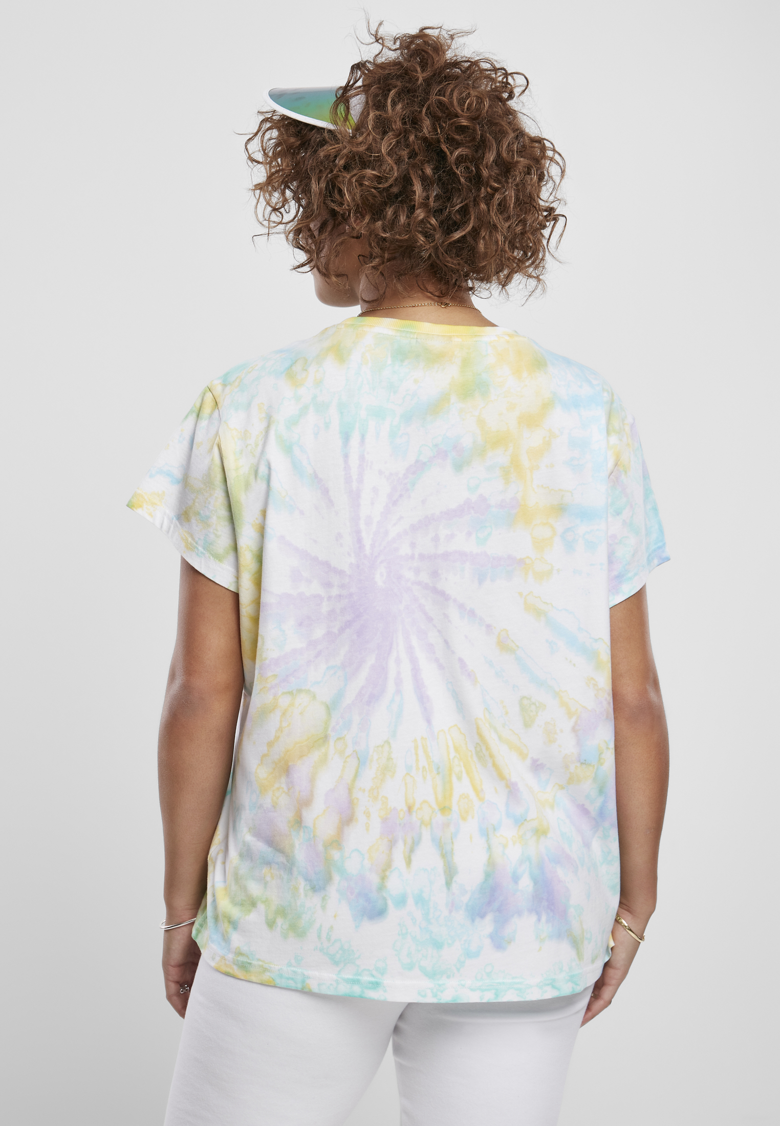 Femmes T-shirt tie-dye boyfriend pastel 3XL
 - variant image 2