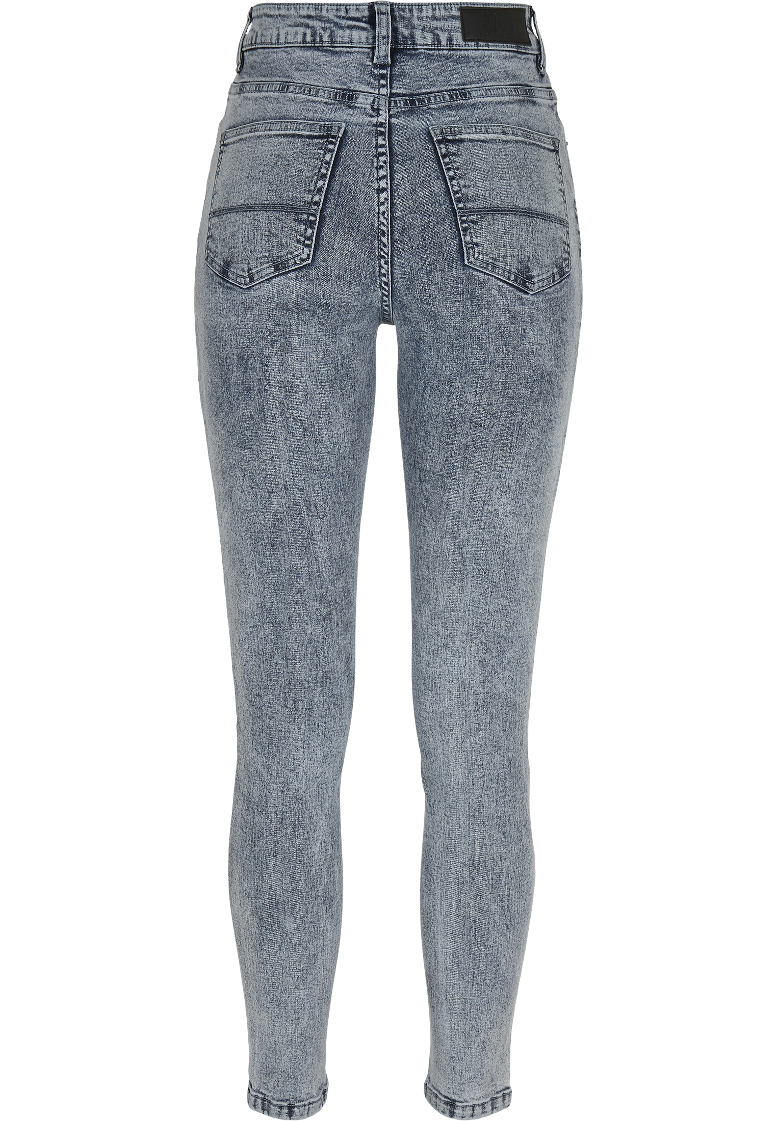 Ladies High Waist Skinny Jeans light skyblue acid washed 30/32 - variant image 7