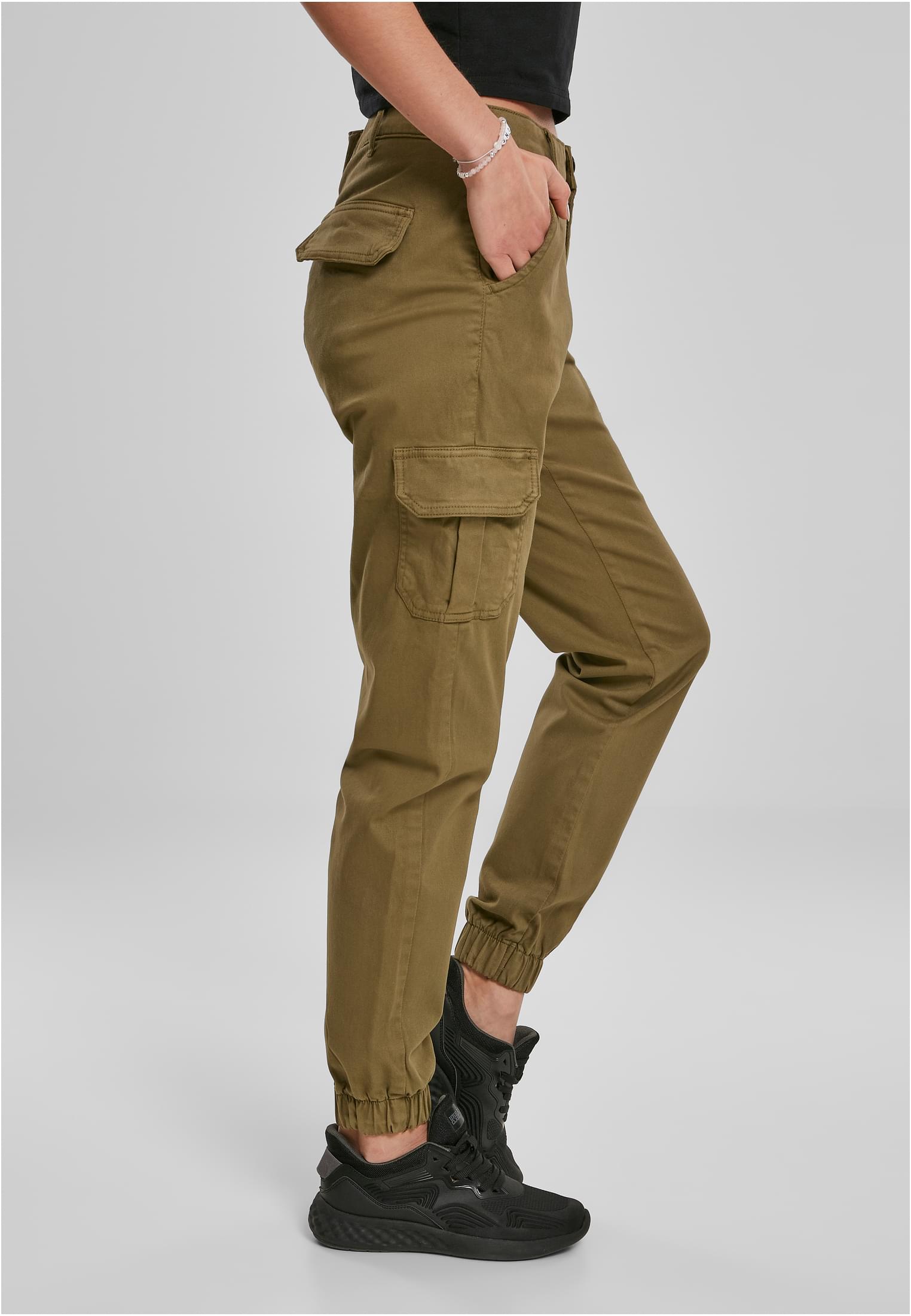 レディース ハイウエスト カーゴパンツ サマーオリーブ 26
 - variant image 3